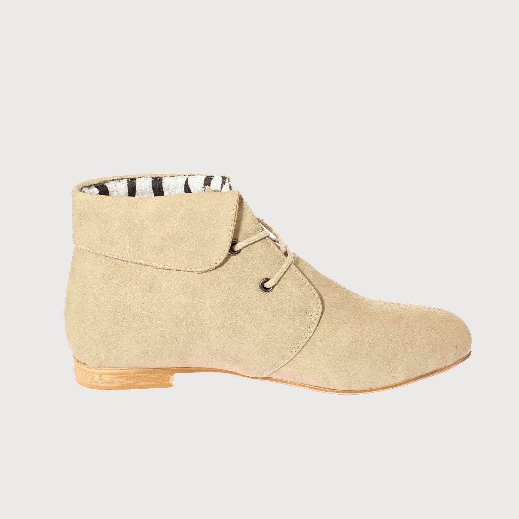 Botín Beige Vía Franca Mujer Art: 5RC13622BEIGE-3