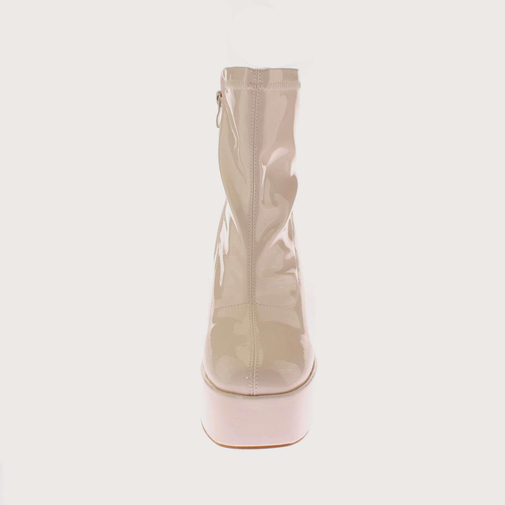 Bota Terraplen Beige Vía Franca Mujer Art: 506881ANUDE-2