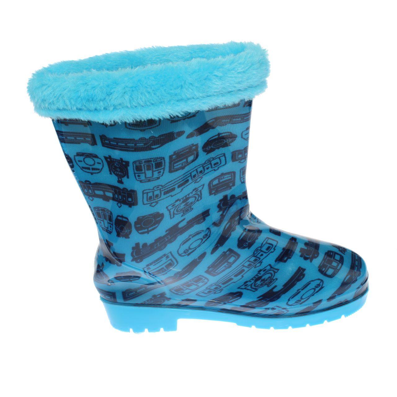 Bota Lluvia Azul Vía Franca Niña-1