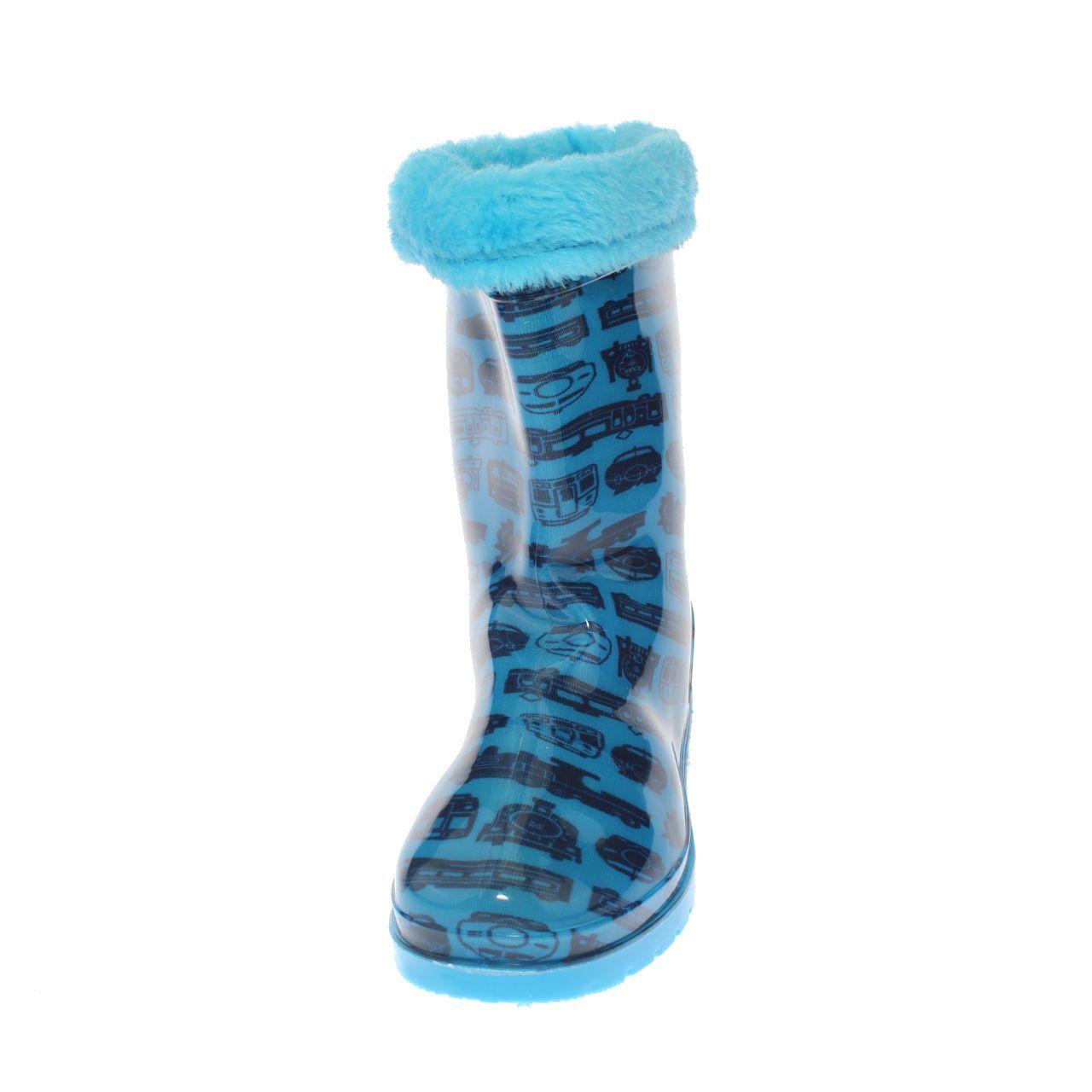 Bota Lluvia Azul Vía Franca Niña-2