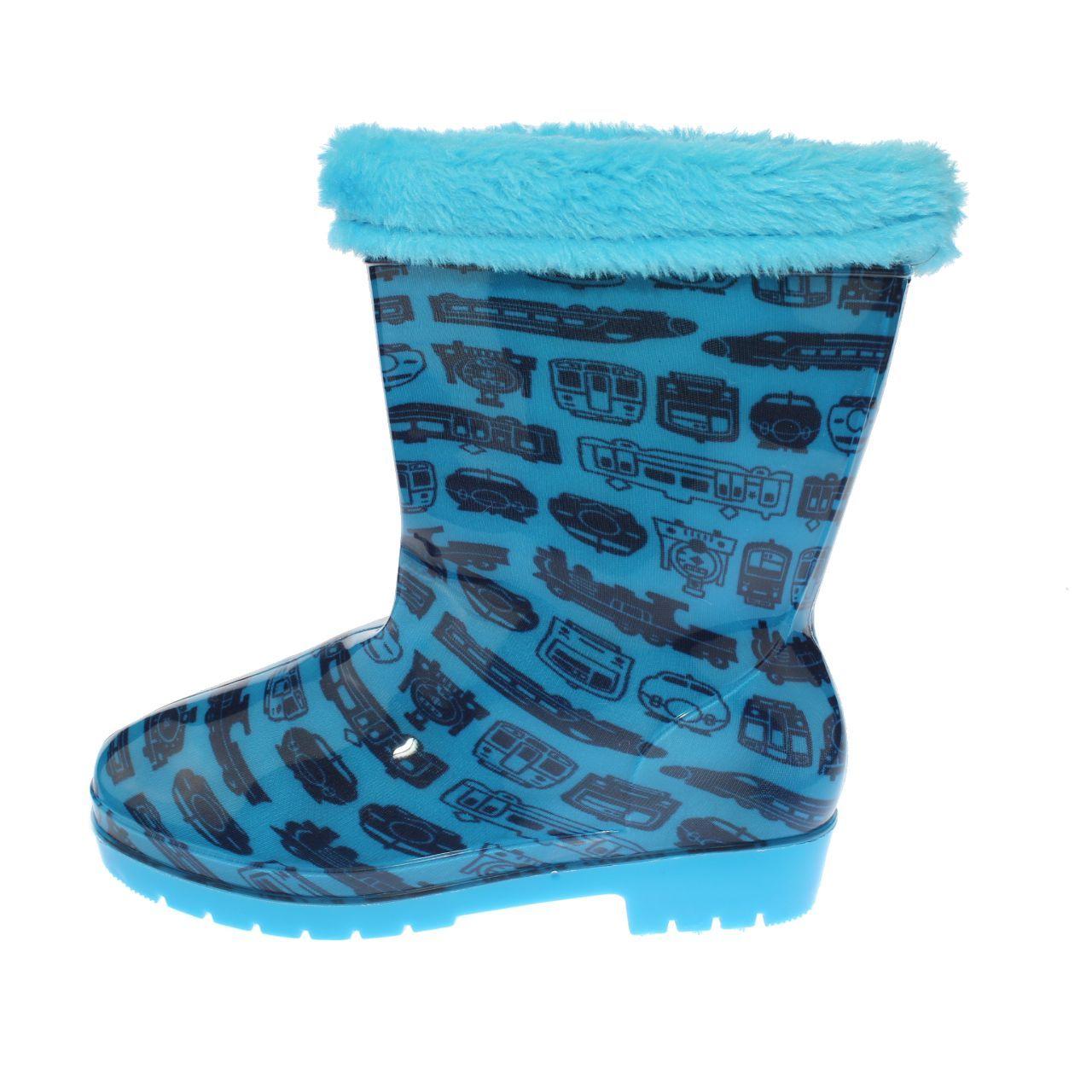 Bota Lluvia Azul Vía Franca Niña-3