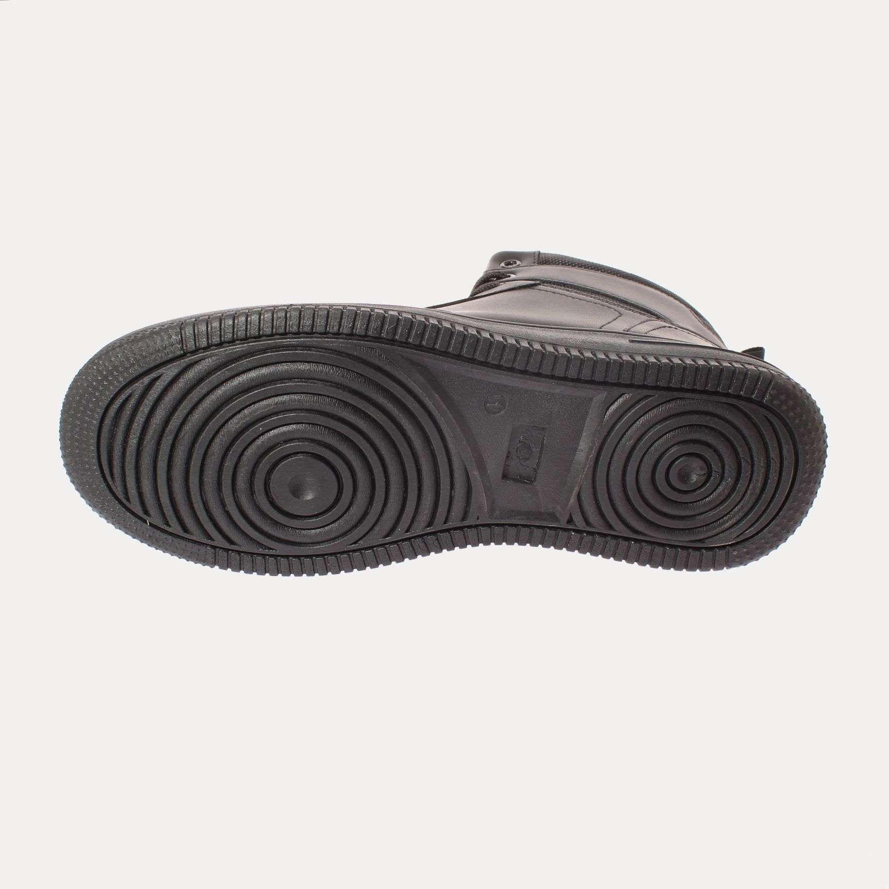 Zapatilla Caña Negro Vía Franca Hombre Art: 8PG244714BLACK-4