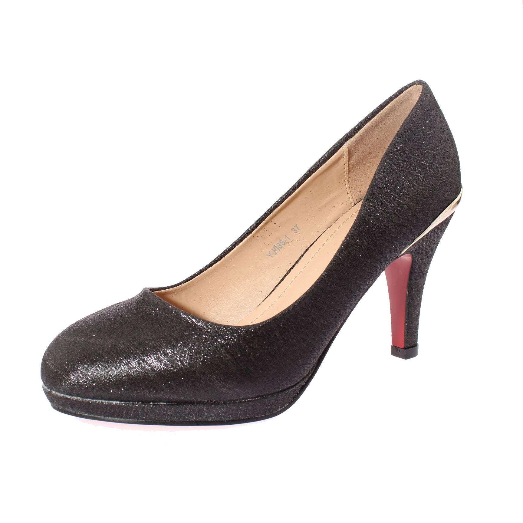 Zapato Fiesta Negro Vía Franca Mujer Art: 5YJ0661BLACK-0