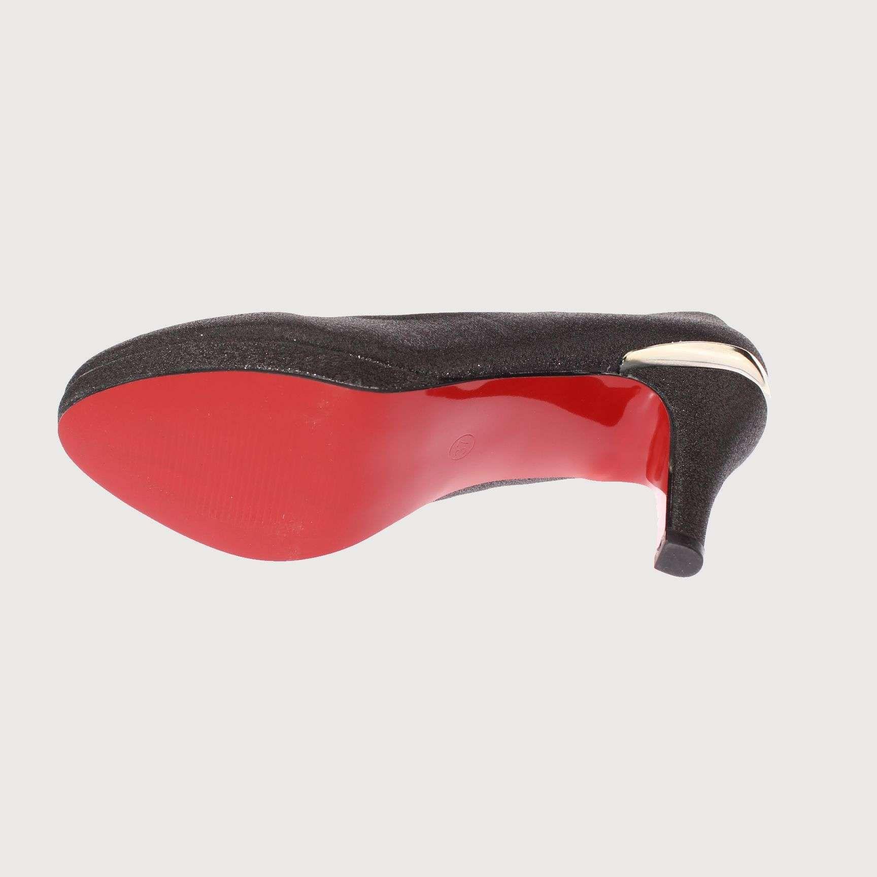 Zapato Fiesta Negro Vía Franca Mujer Art: 5YJ0661BLACK-4