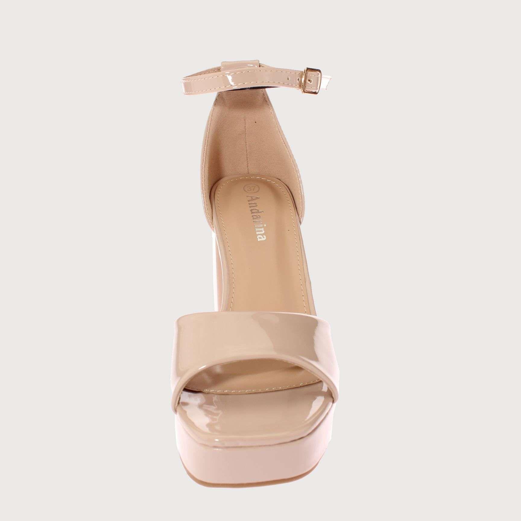 Sandalia Fiesta Beige Vía Franca Mujer Art: 5M233NUDE-2