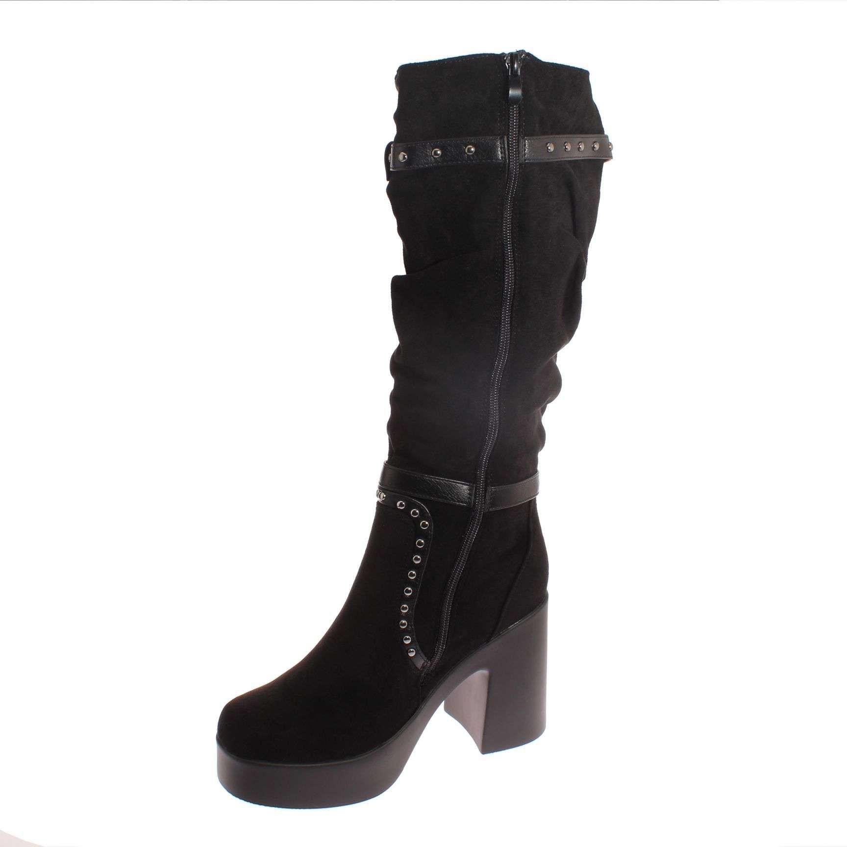 Bota Negro Vía Franca Mujer Art: 5PG243131BLACK-0