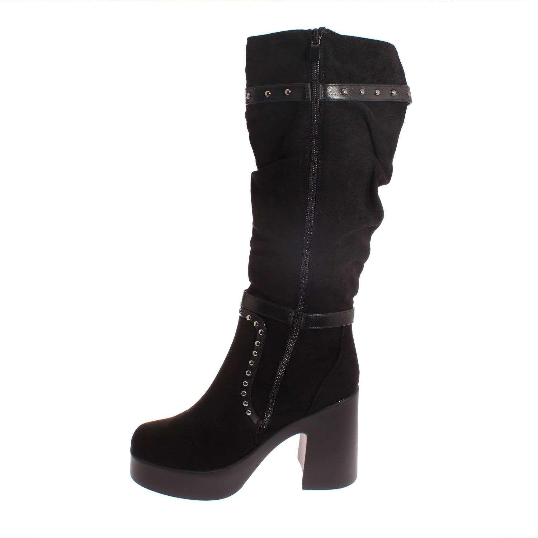 Bota Negro Vía Franca Mujer Art: 5PG243131BLACK-1