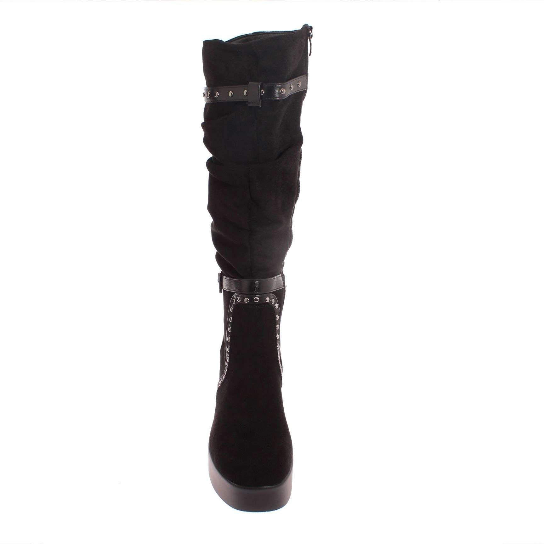 Bota Negro Vía Franca Mujer Art: 5PG243131BLACK-2