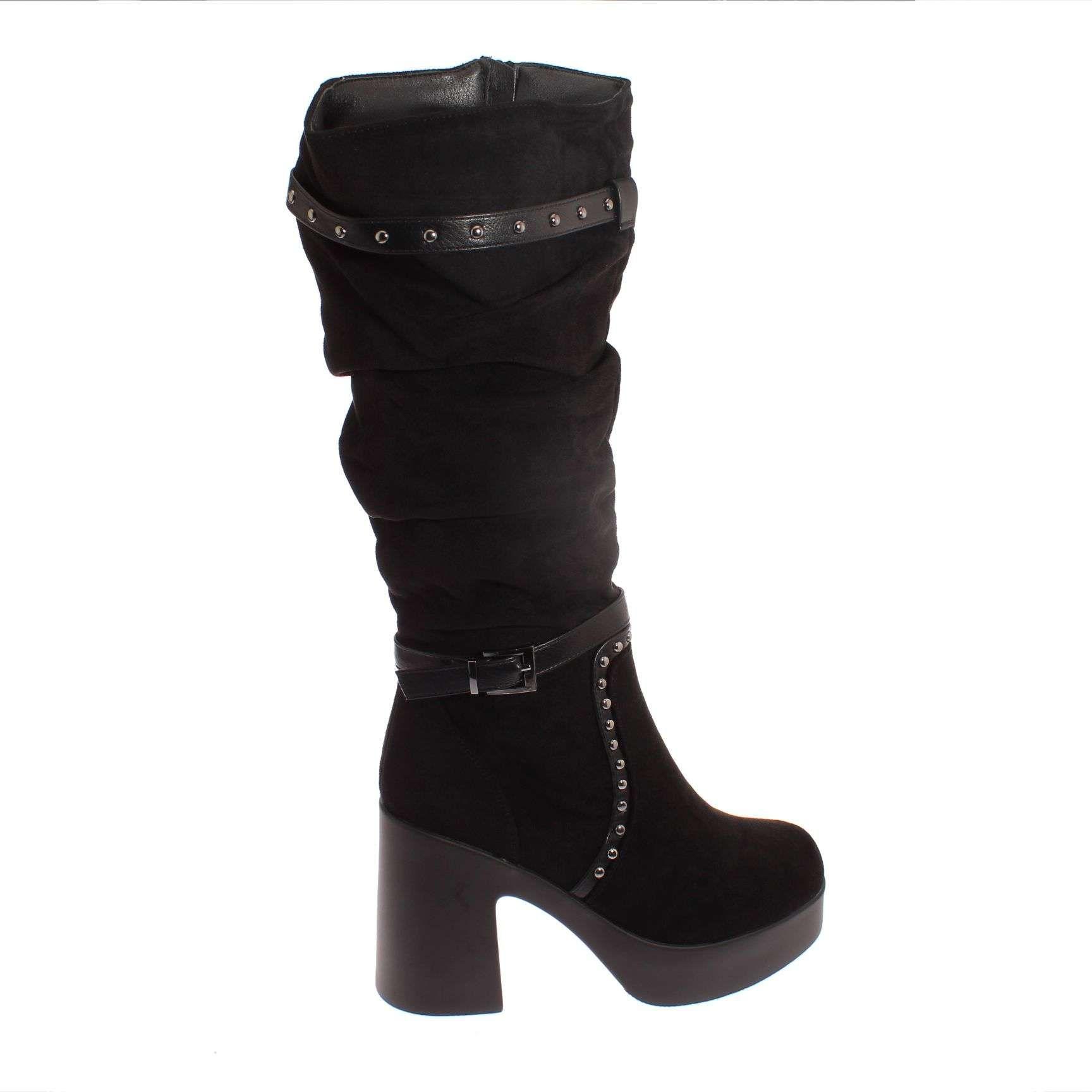 Bota Negro Vía Franca Mujer Art: 5PG243131BLACK-3