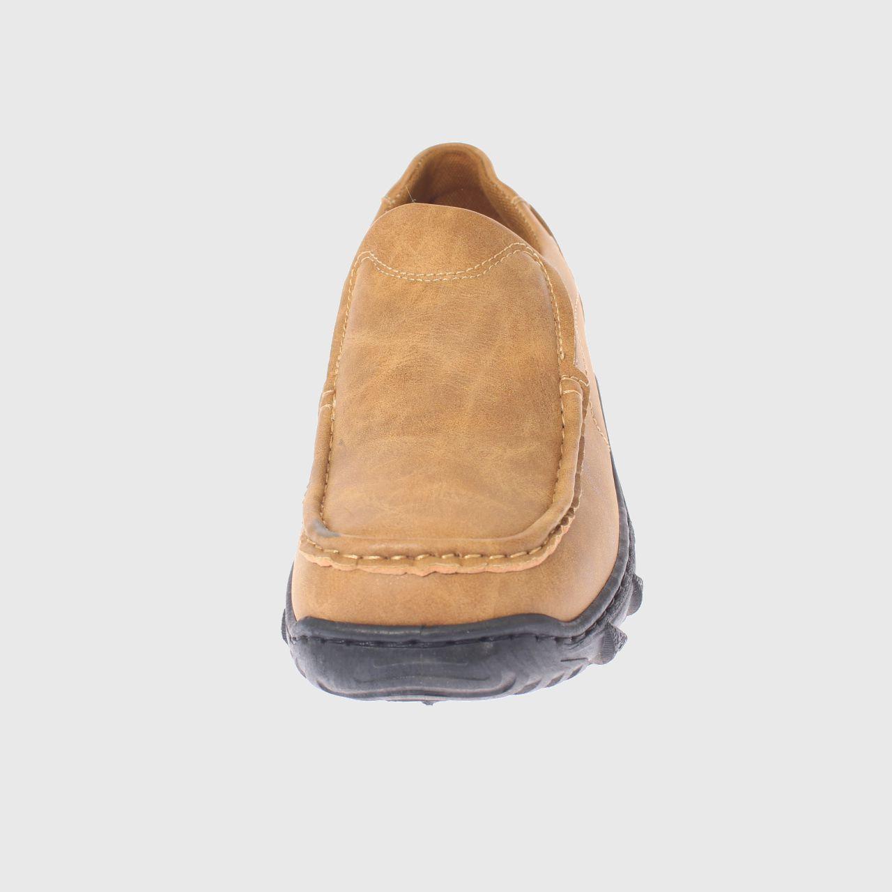 Mocasín Casual Camel Vía franca Hombre-2