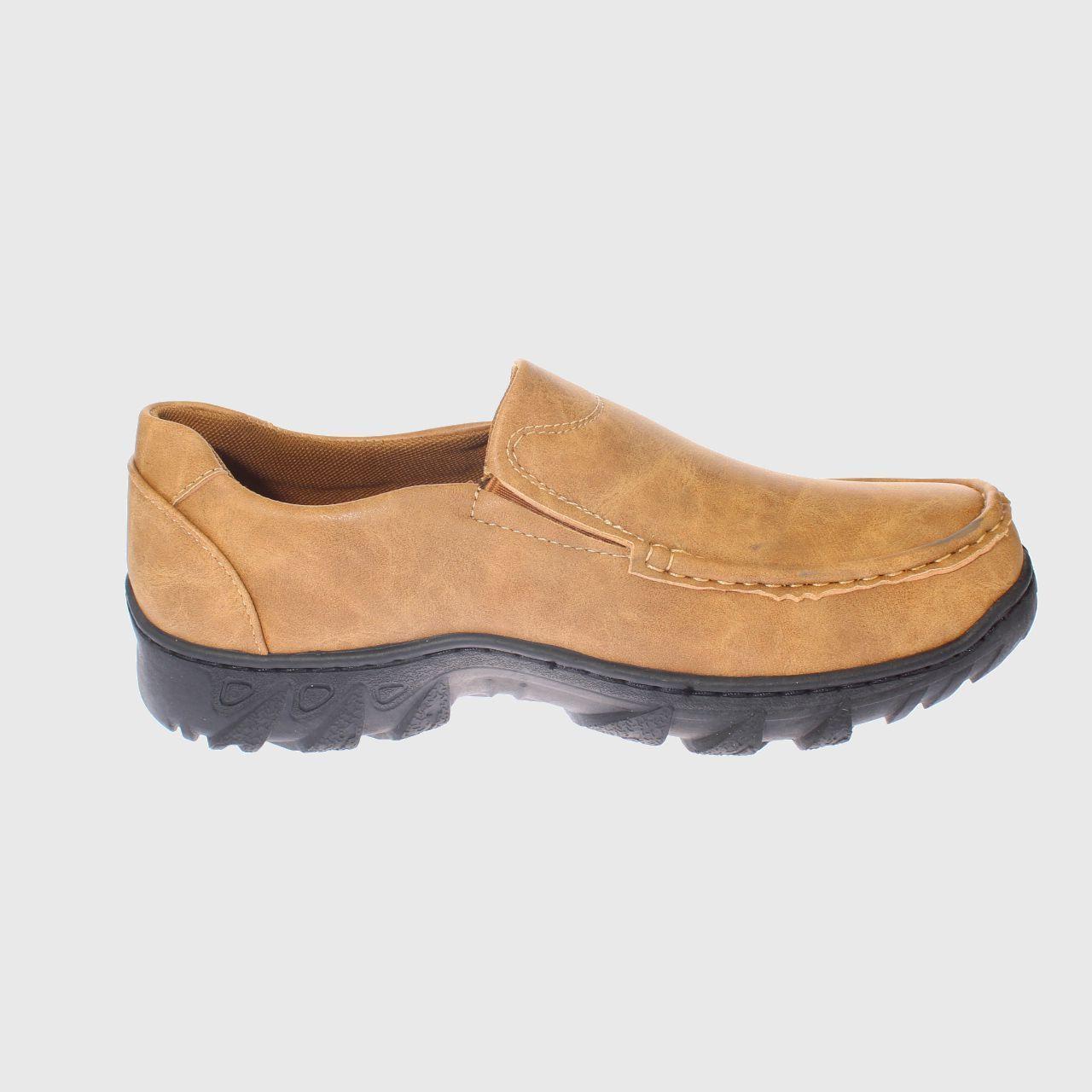Mocasín Casual Camel Vía franca Hombre-3