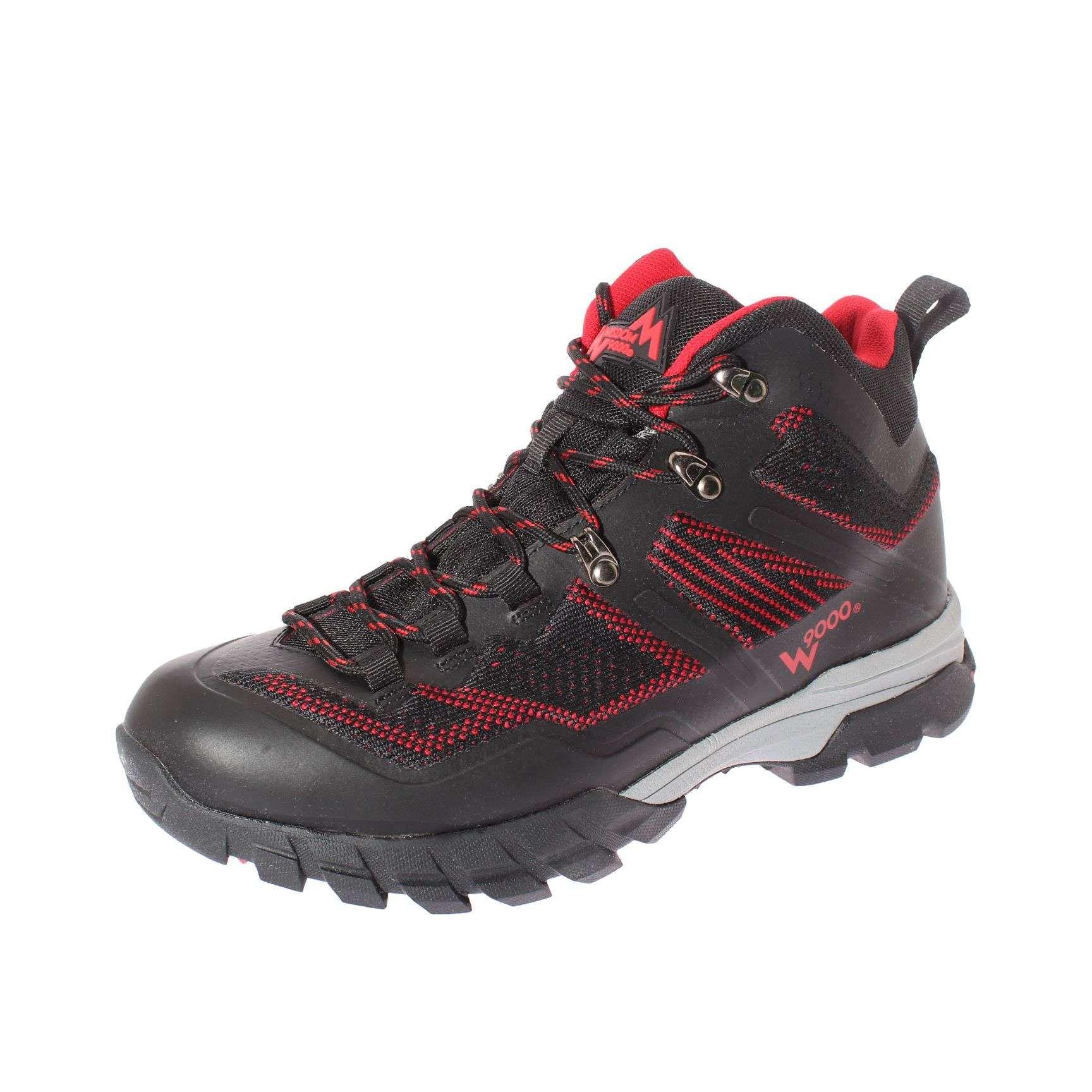 Botín Outdoor Negro Vía Franca Hombre Art: 8W9700ABLACKRED-0