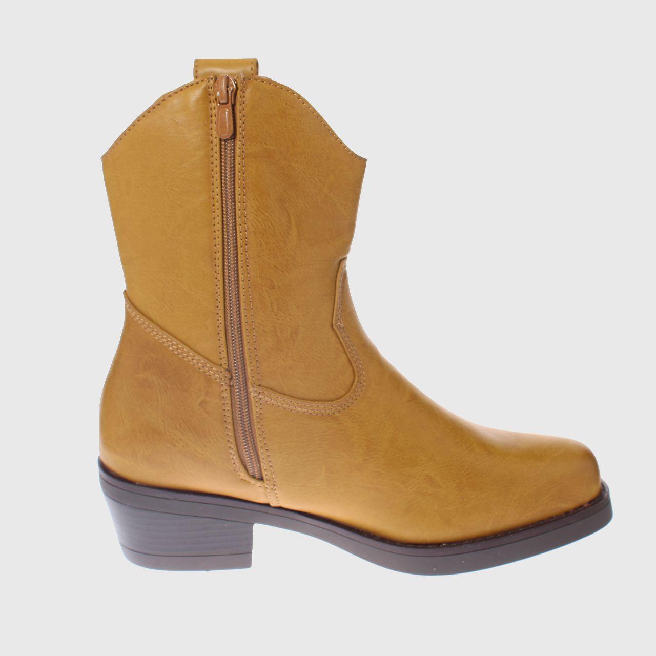 Bota Vaquera Kaki Vía Franca Hombre-2