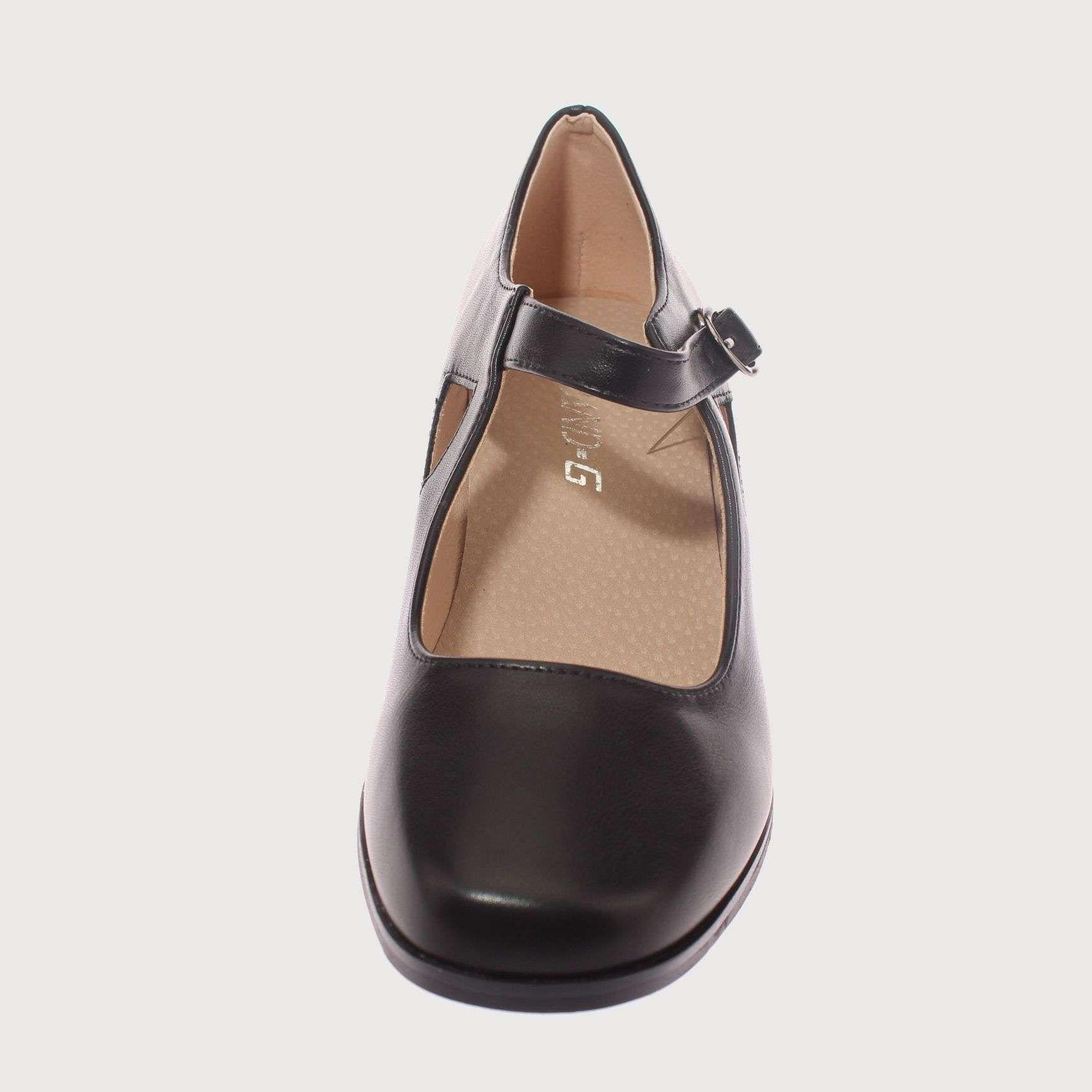 Zapato Taco Negro Vía Franca Mujer Art: 5PG24231BLACK-2