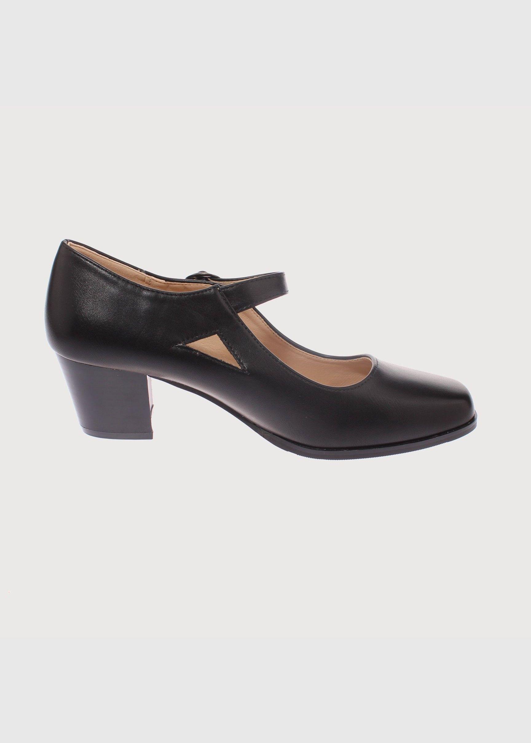 Zapato Taco Negro Vía Franca Mujer Art: 5PG24231BLACK-1