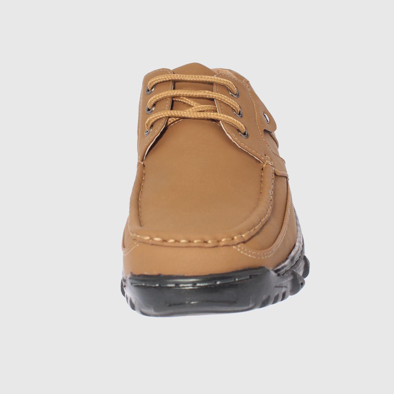 Zapato Tostado Vía Franca Hombre-2