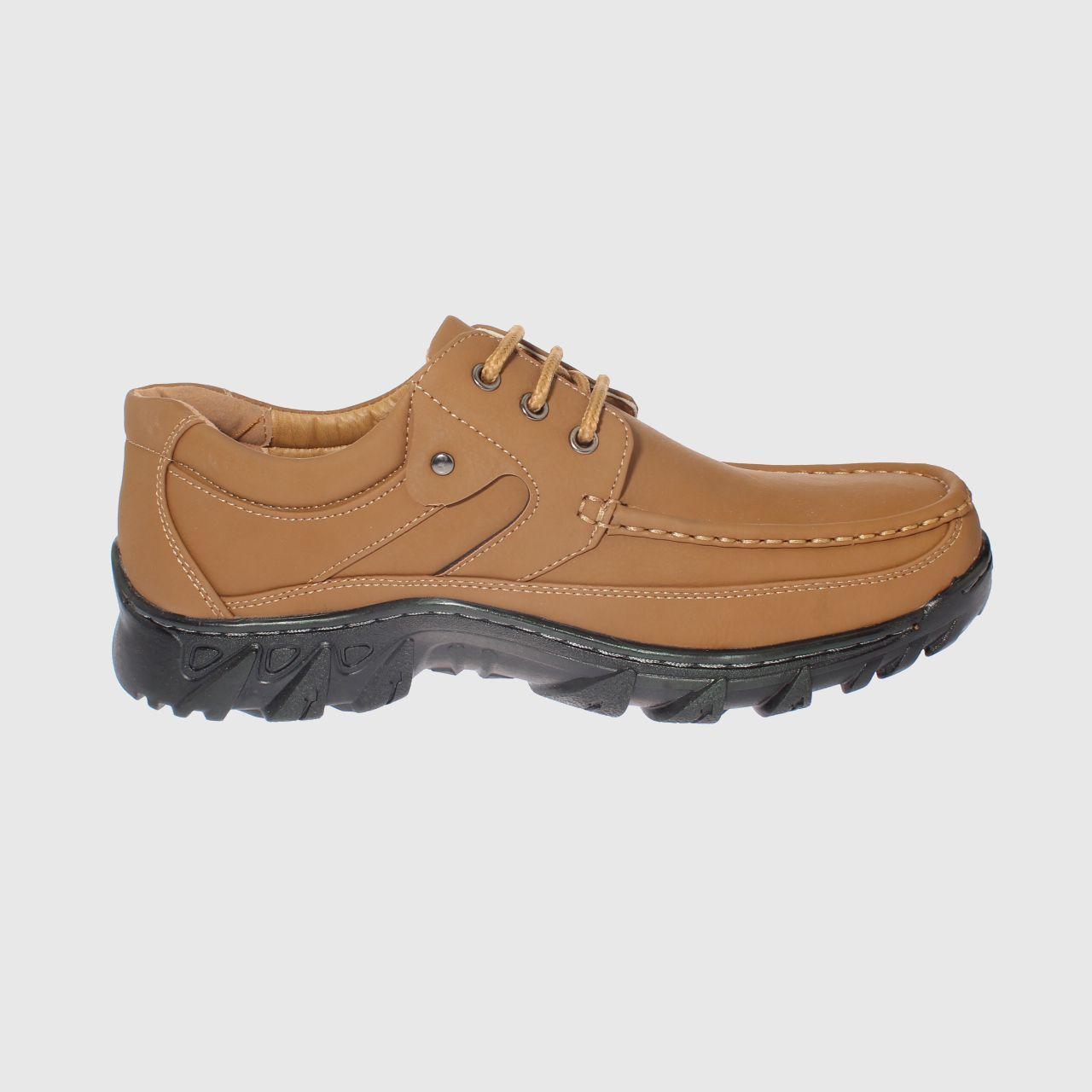 Zapato Tostado Vía Franca Hombre-3