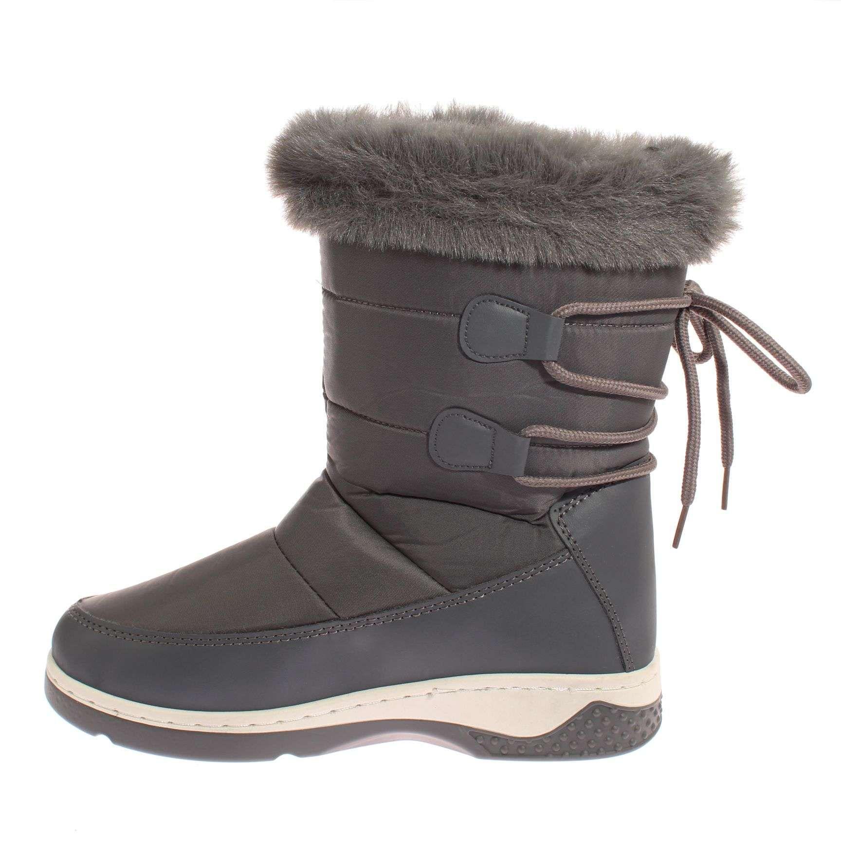 Bota Invernal Gris Vía Franca Mujer Art: 5S301B0159PLGREY-3