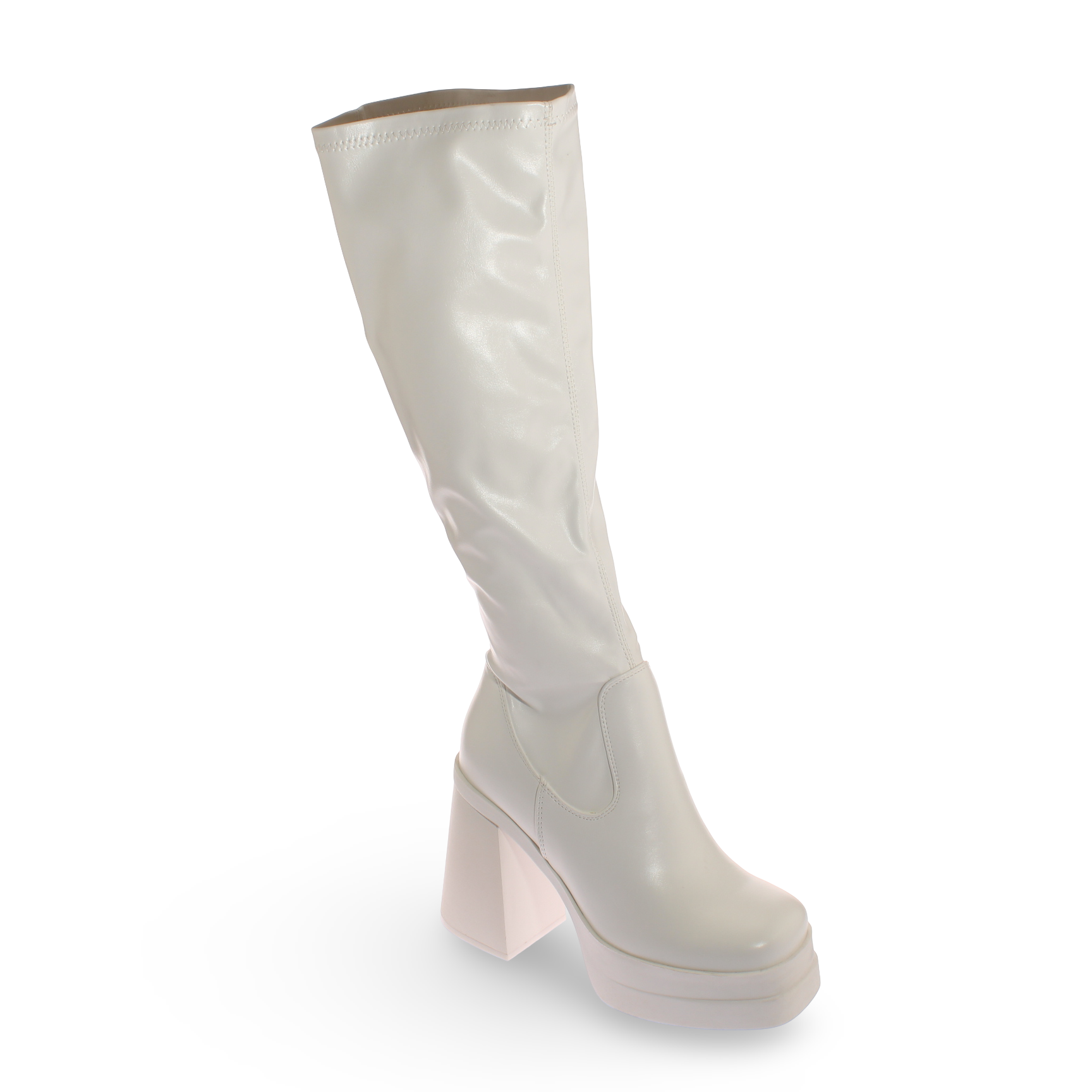 Bota Taco Blanco Vía Franca Mujer Art: 5XZN610BWHITE-0