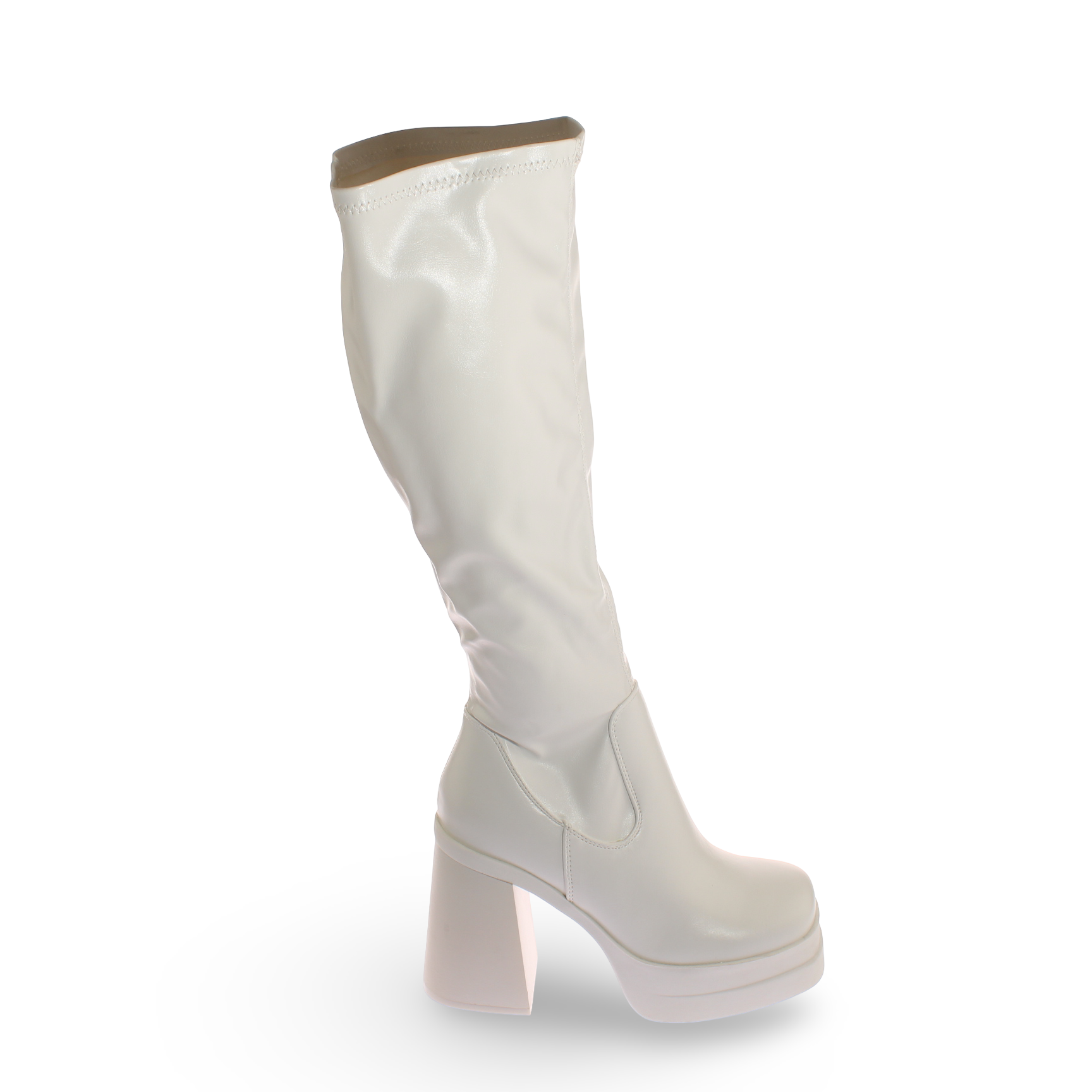 Bota Taco Blanco Vía Franca Mujer Art: 5XZN610BWHITE-1