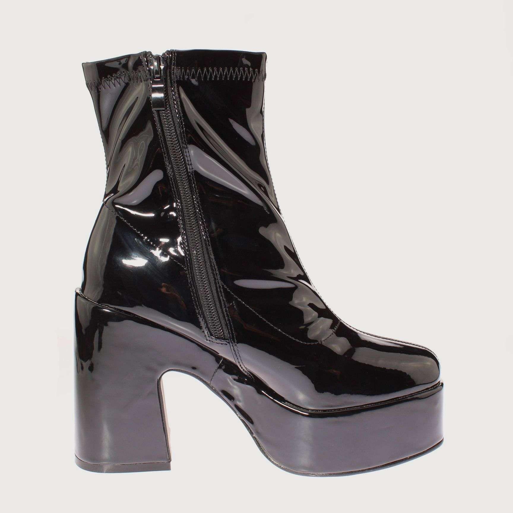 Bota Terraplen Negro Vía Franca Mujer Art: 506881ABLACK-3