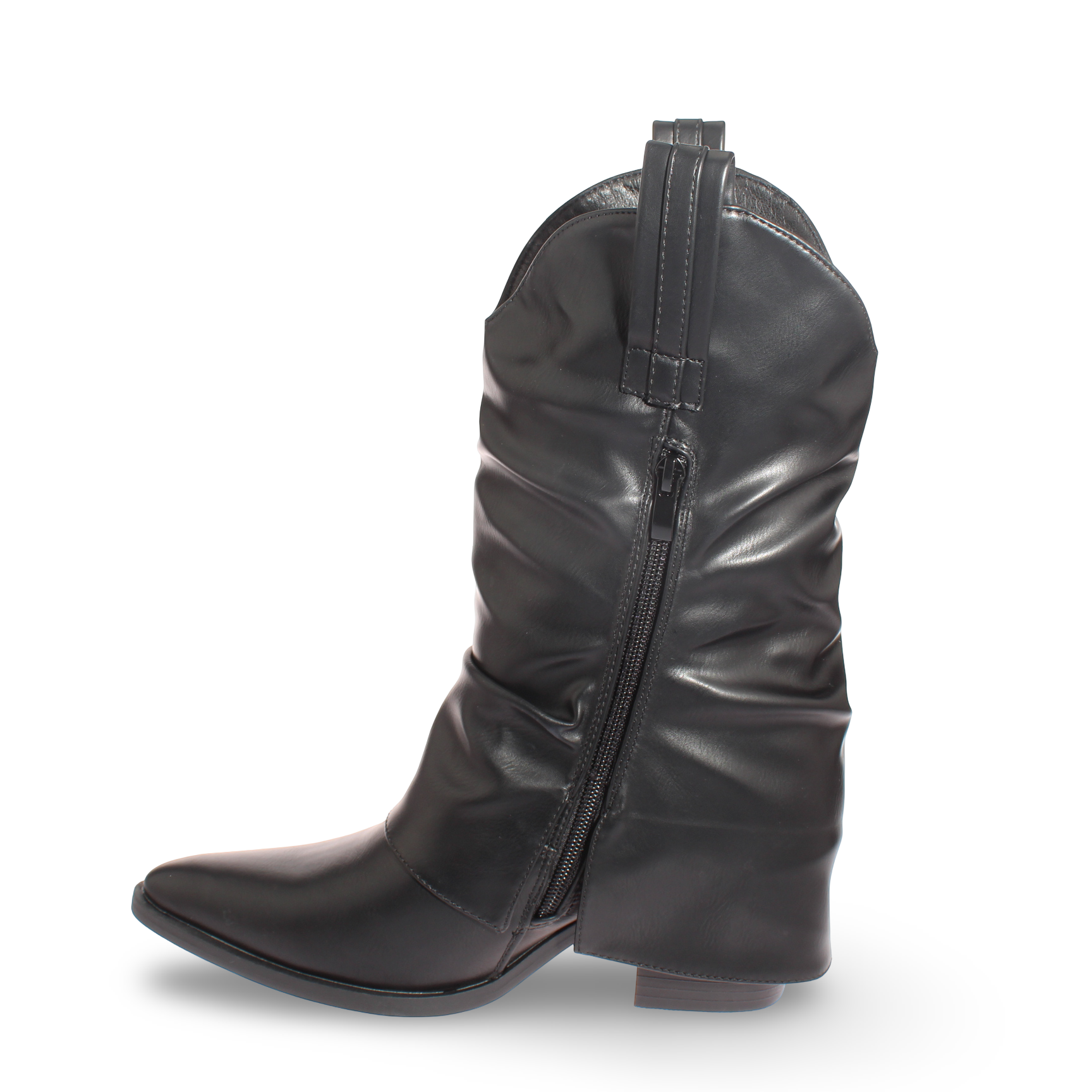 Bota Country Negro Vía Franca Mujer Art: 5XZN10392ABLACK-3