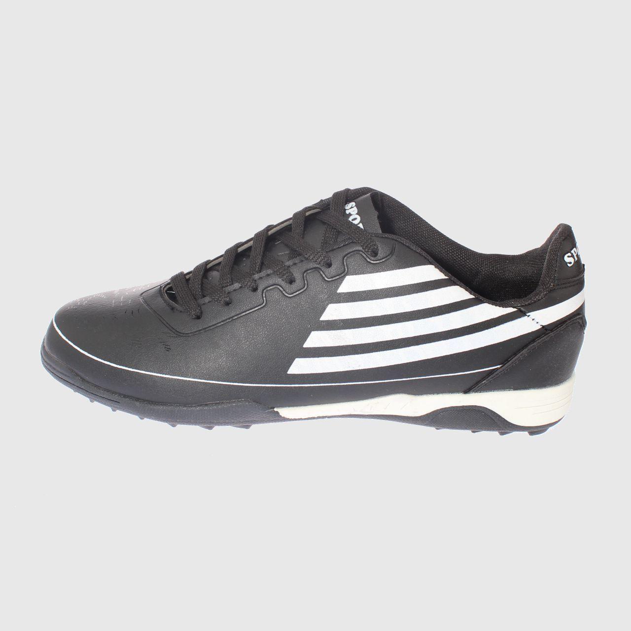 Zapatilla baby Futbol Negro Vía Franca Hombre-1