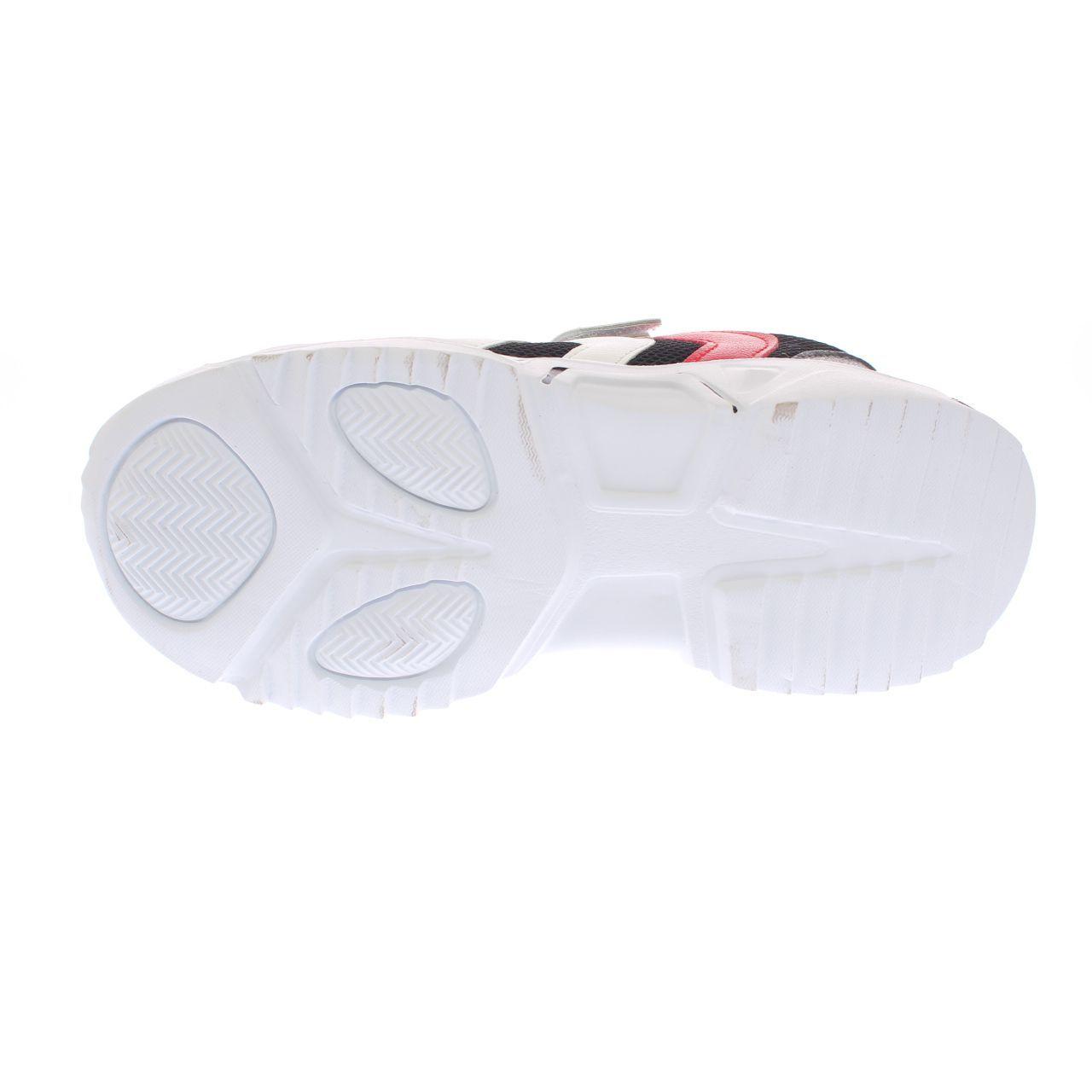 Zapatilla Negro/rojo Vía Franca Niño-4