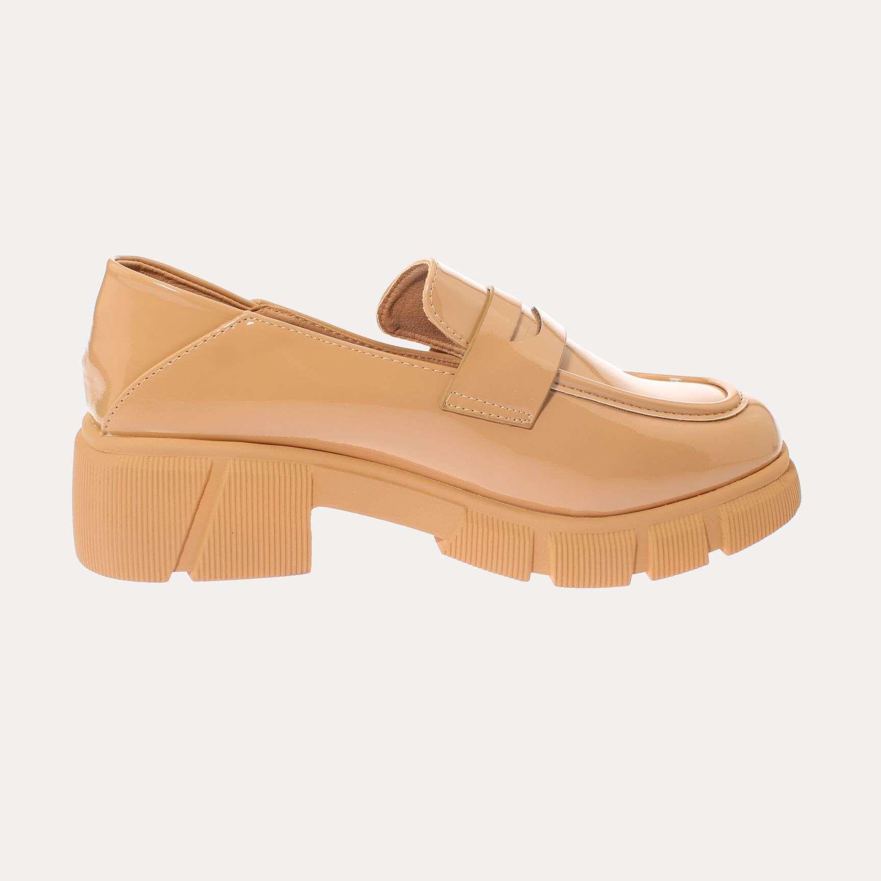 Mocasín Khaki Vía Franca Mujer Art: 86134KHAKI-3
