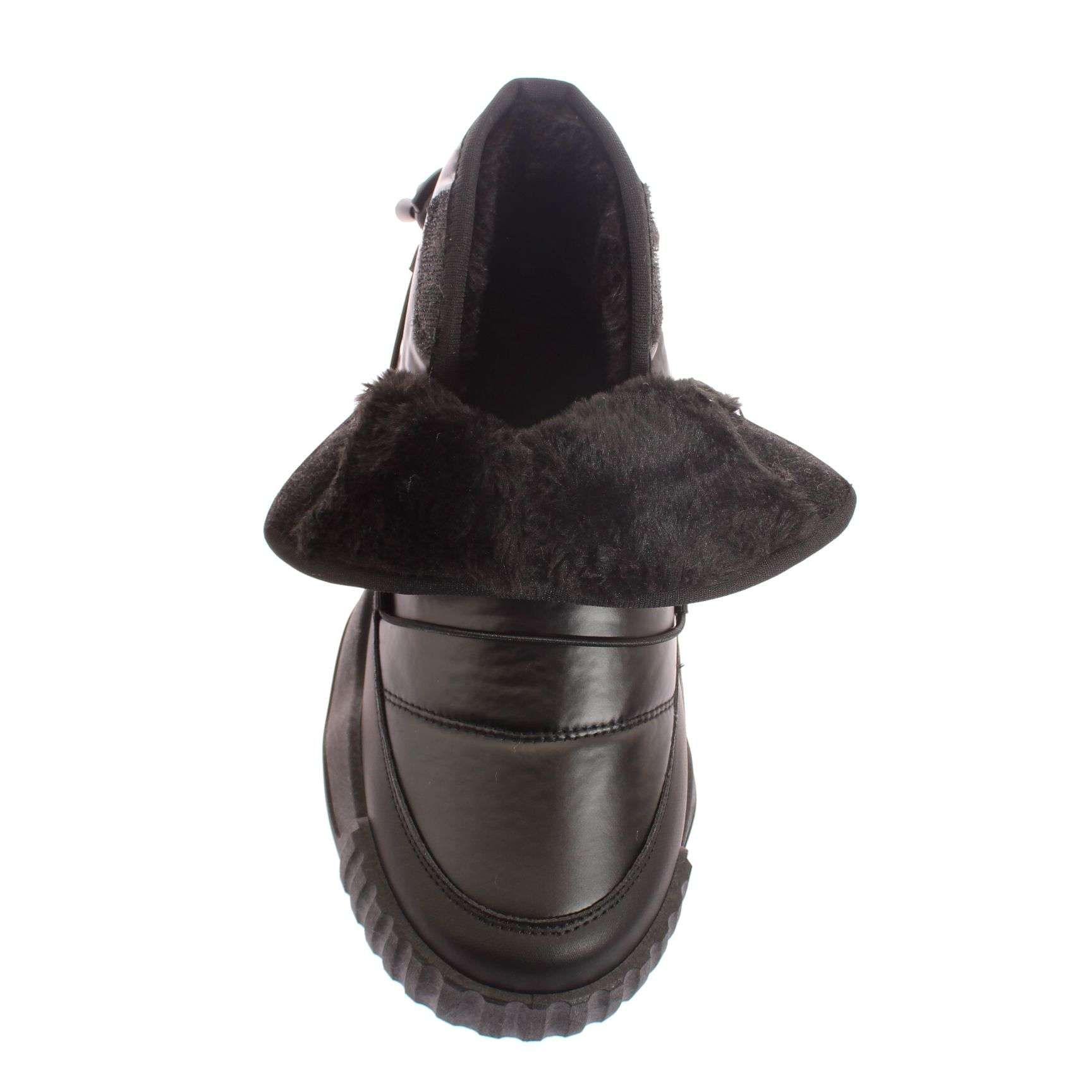 Botin Invernal Negro Vía Franca Hombre Art: 8XDL159ABLACK-4