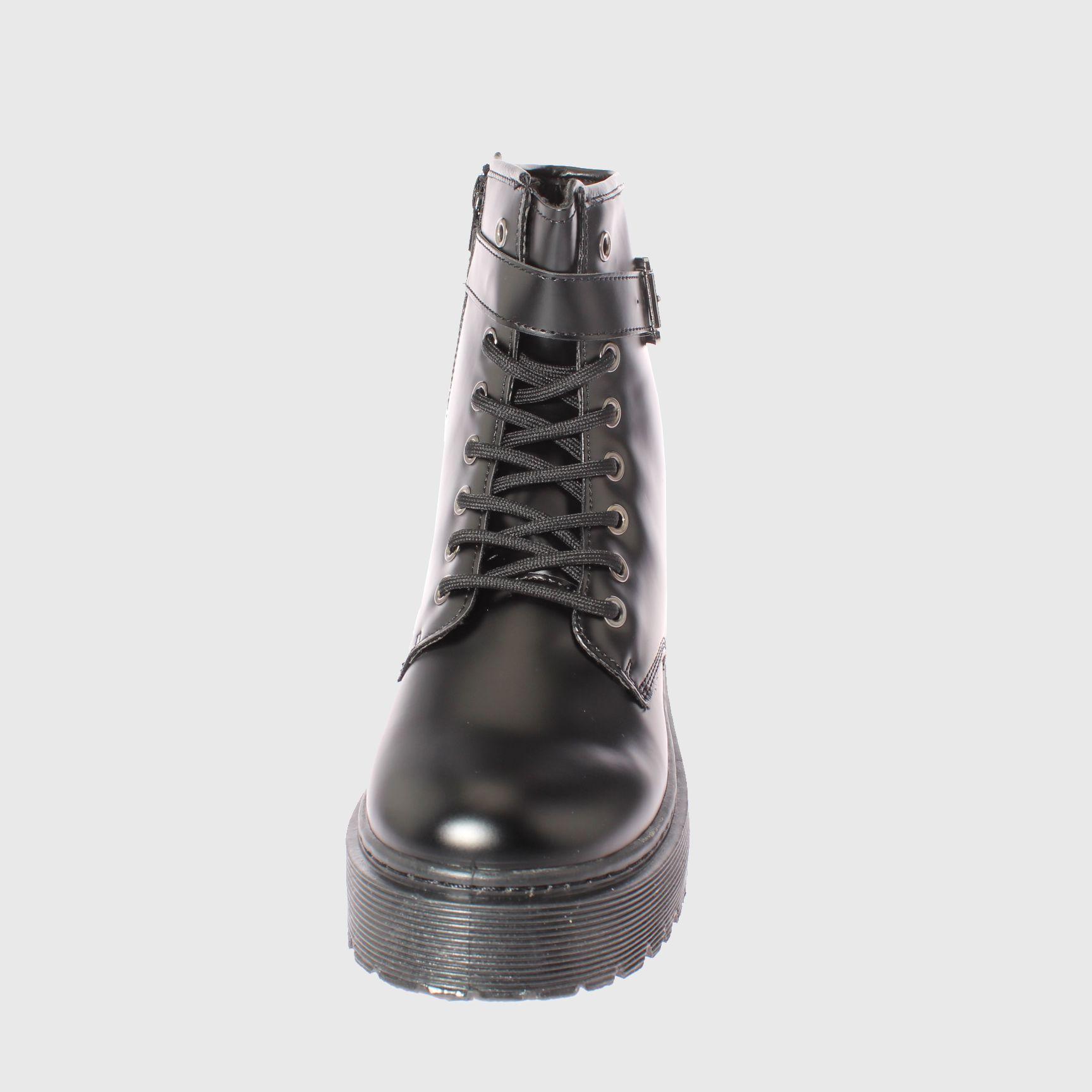 Botin Negro Vía Franca Mujer-2