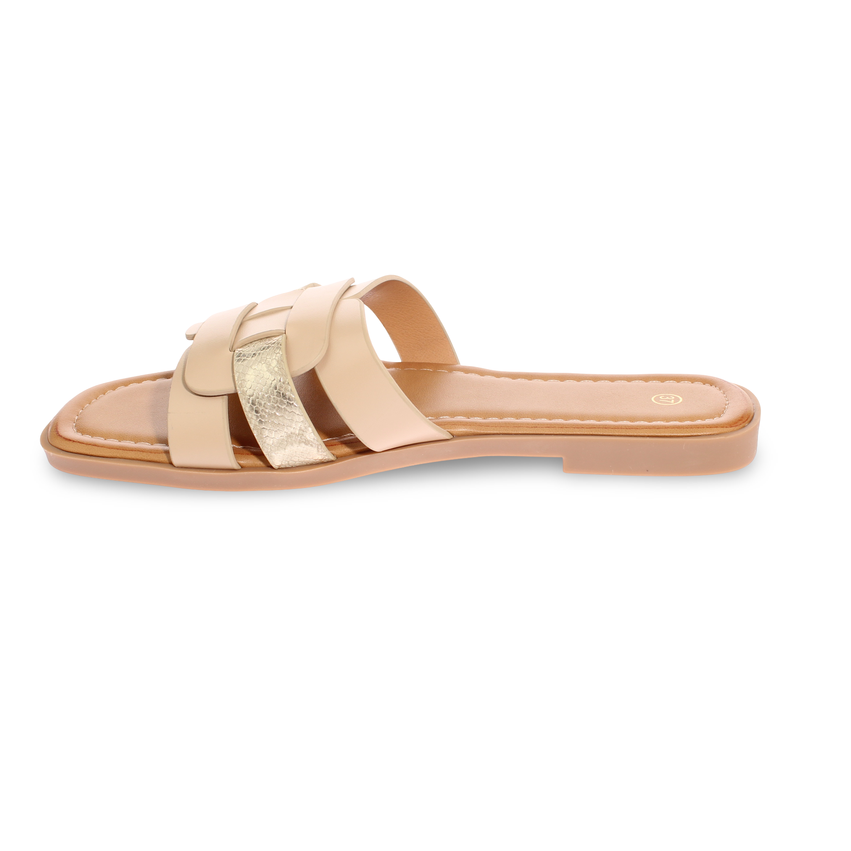 Sandalia Khaki Vía Franca Mujer Art: 5S508B2095PLKHAKI-3