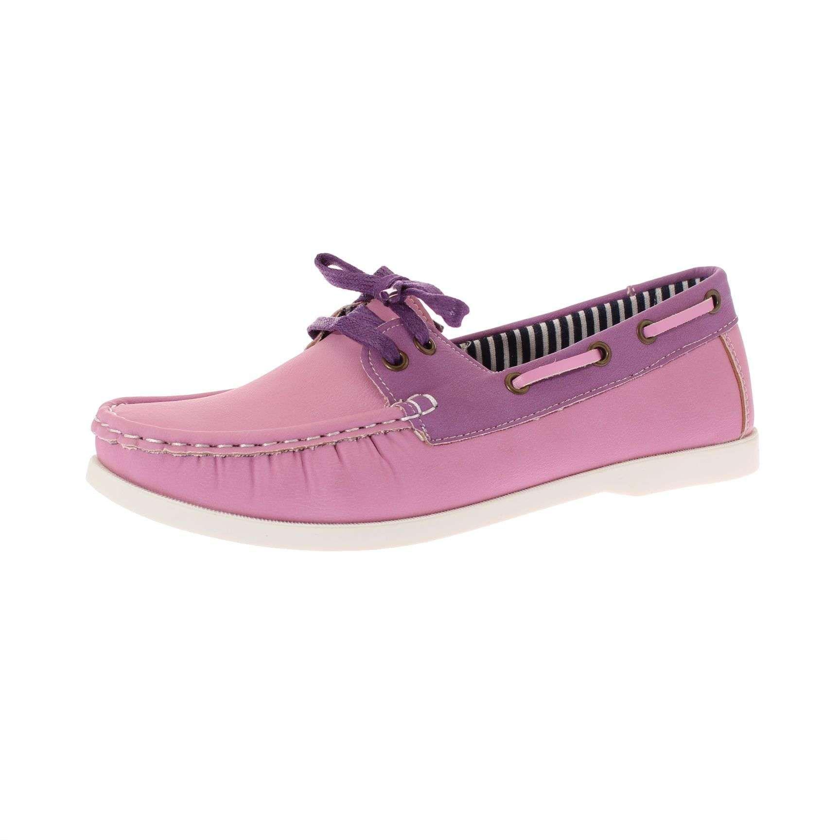 Mocasín Morado Vía Franca Mujer Art: 5LO450PURPLE-0