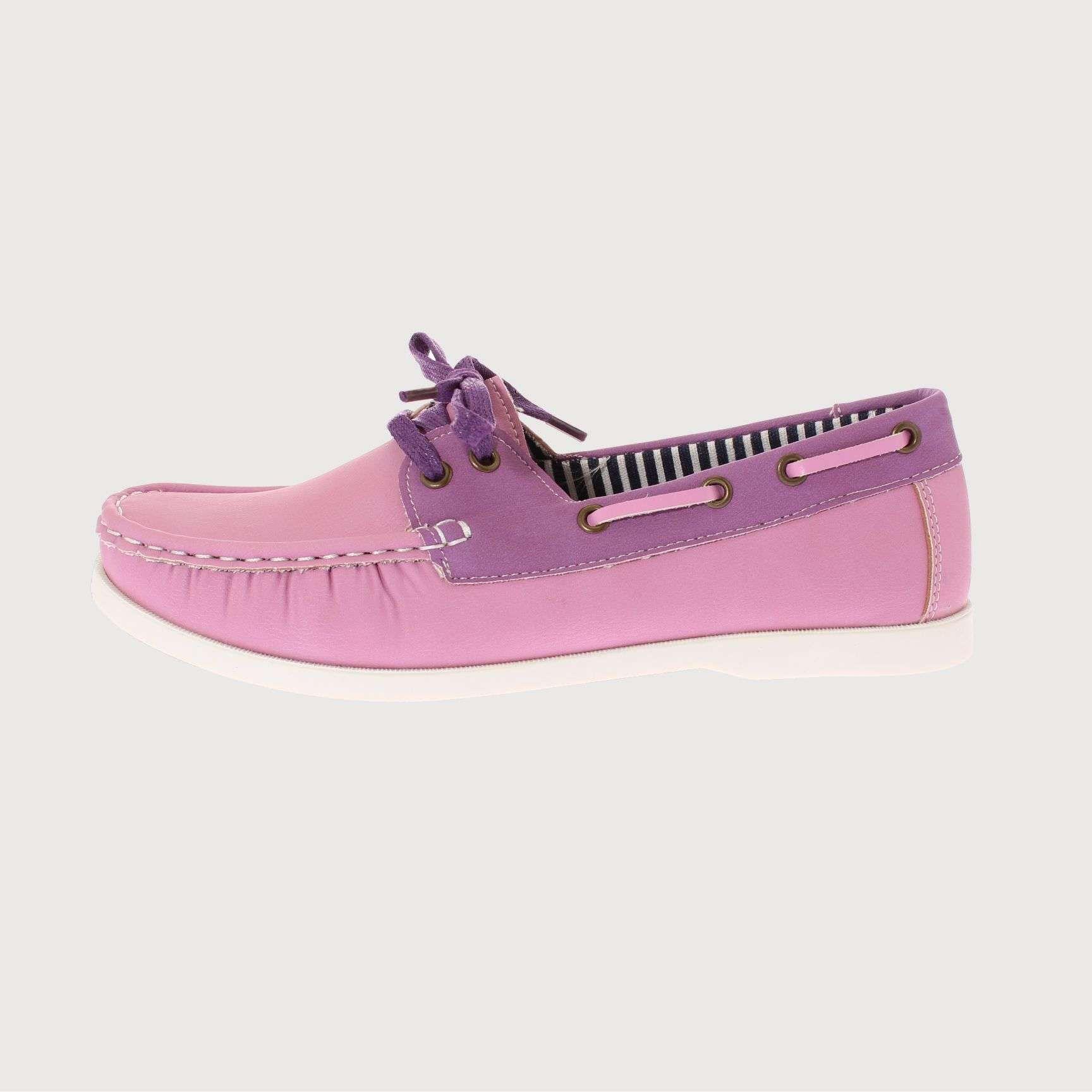 Mocasín Morado Vía Franca Mujer Art: 5LO450PURPLE-1