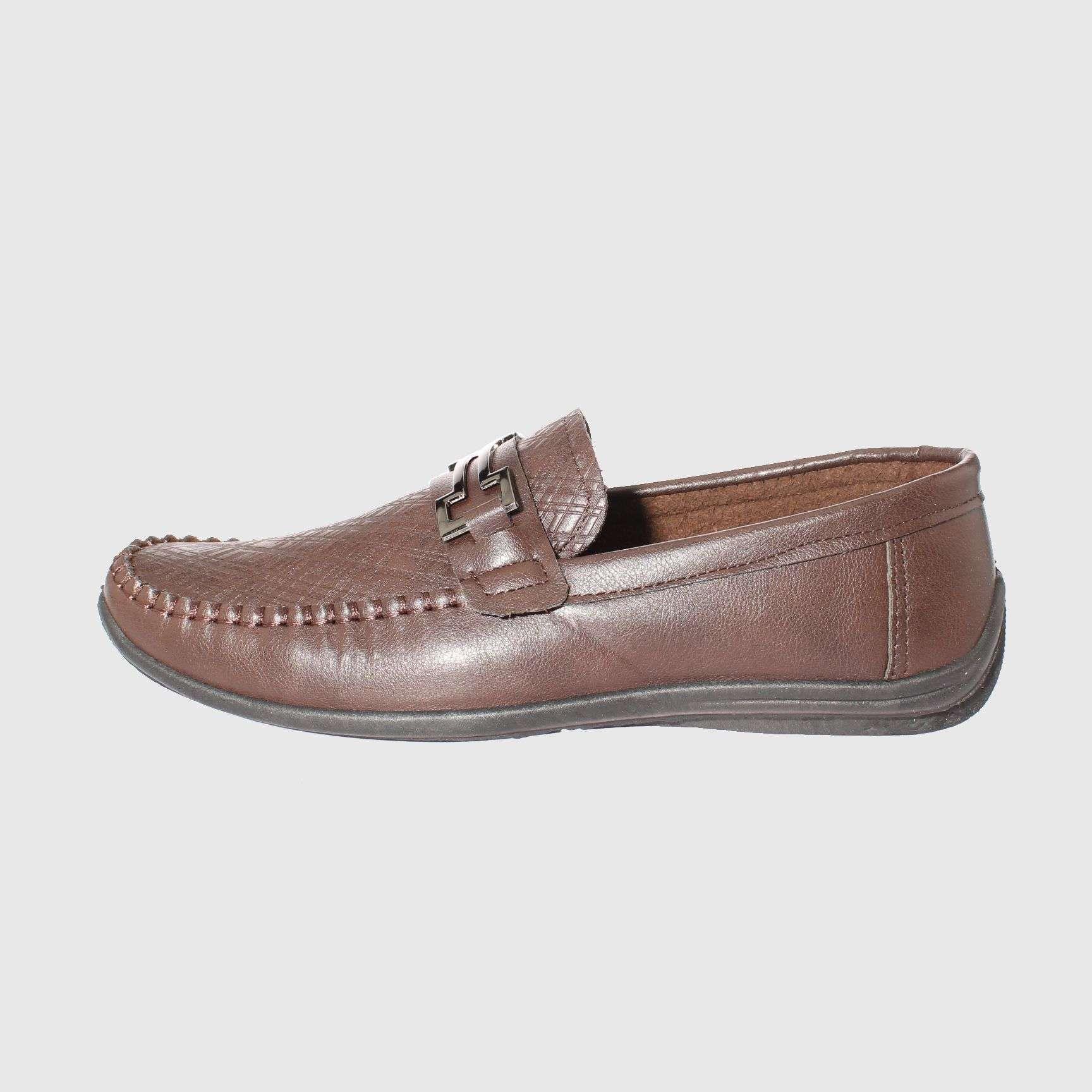 Mocasín Café Oscuro Vía Franca Hombre-1