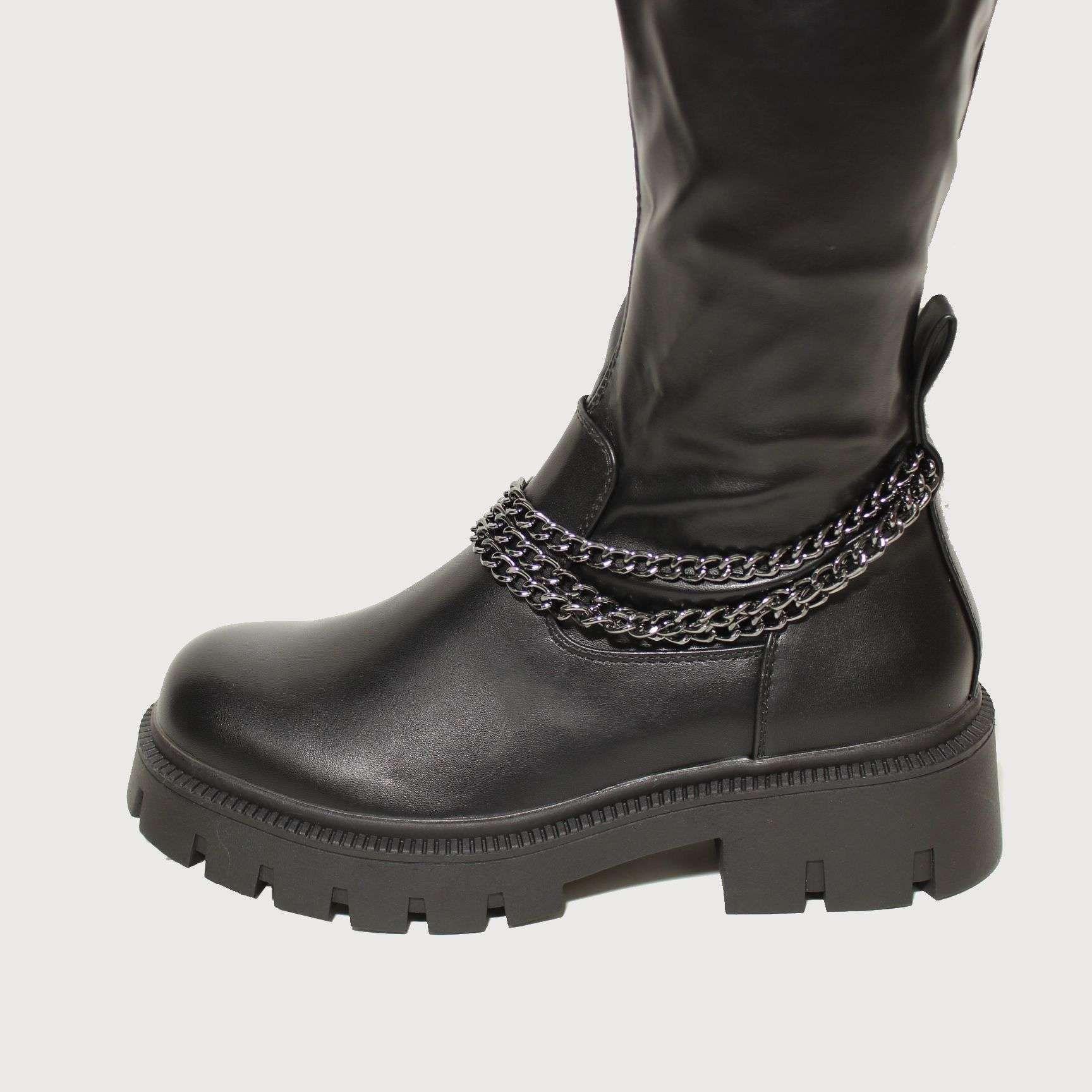 Bota Negro Vía Franca Mujer Art: 58901BLACK-3