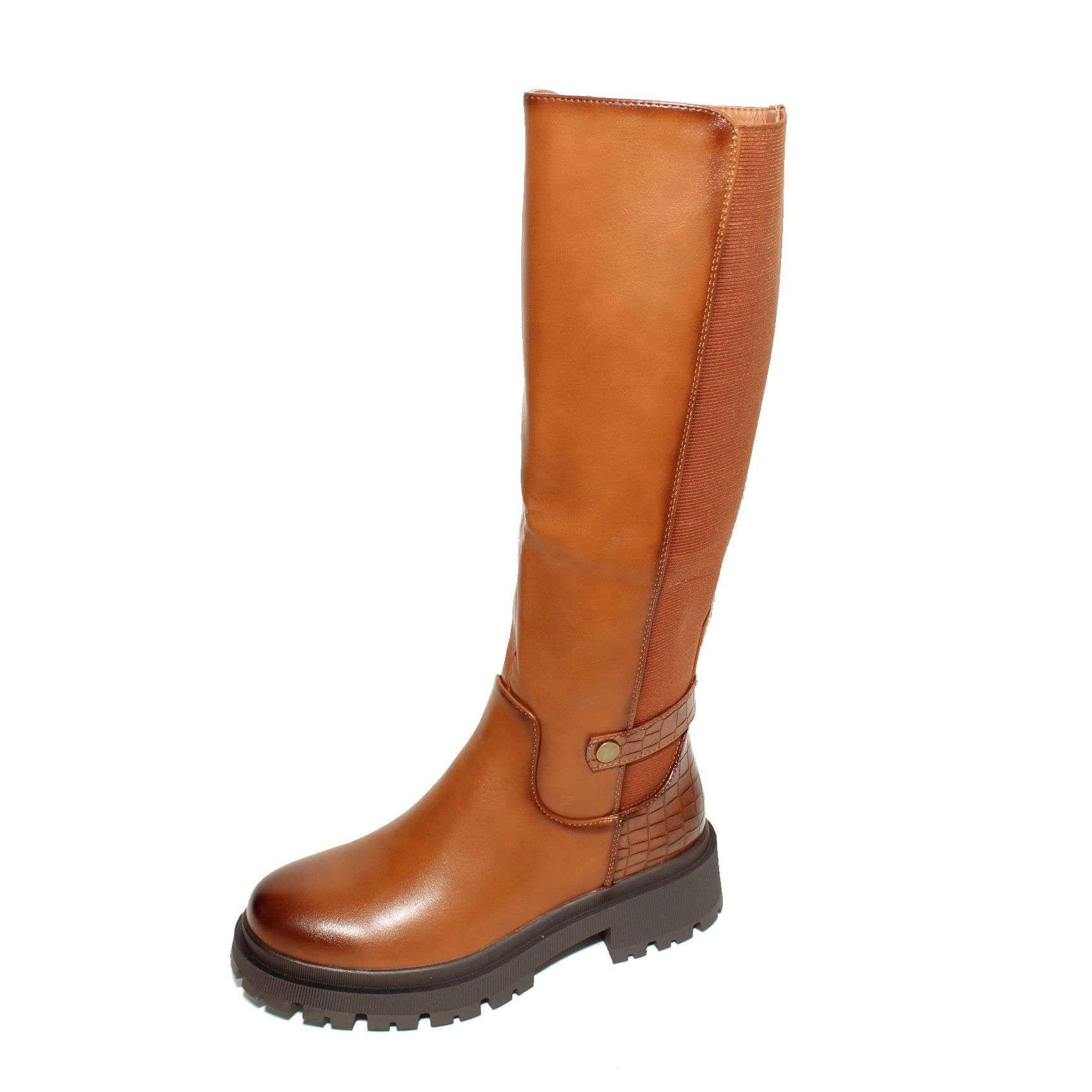 Bota Camel Vía Franca Mujer-0