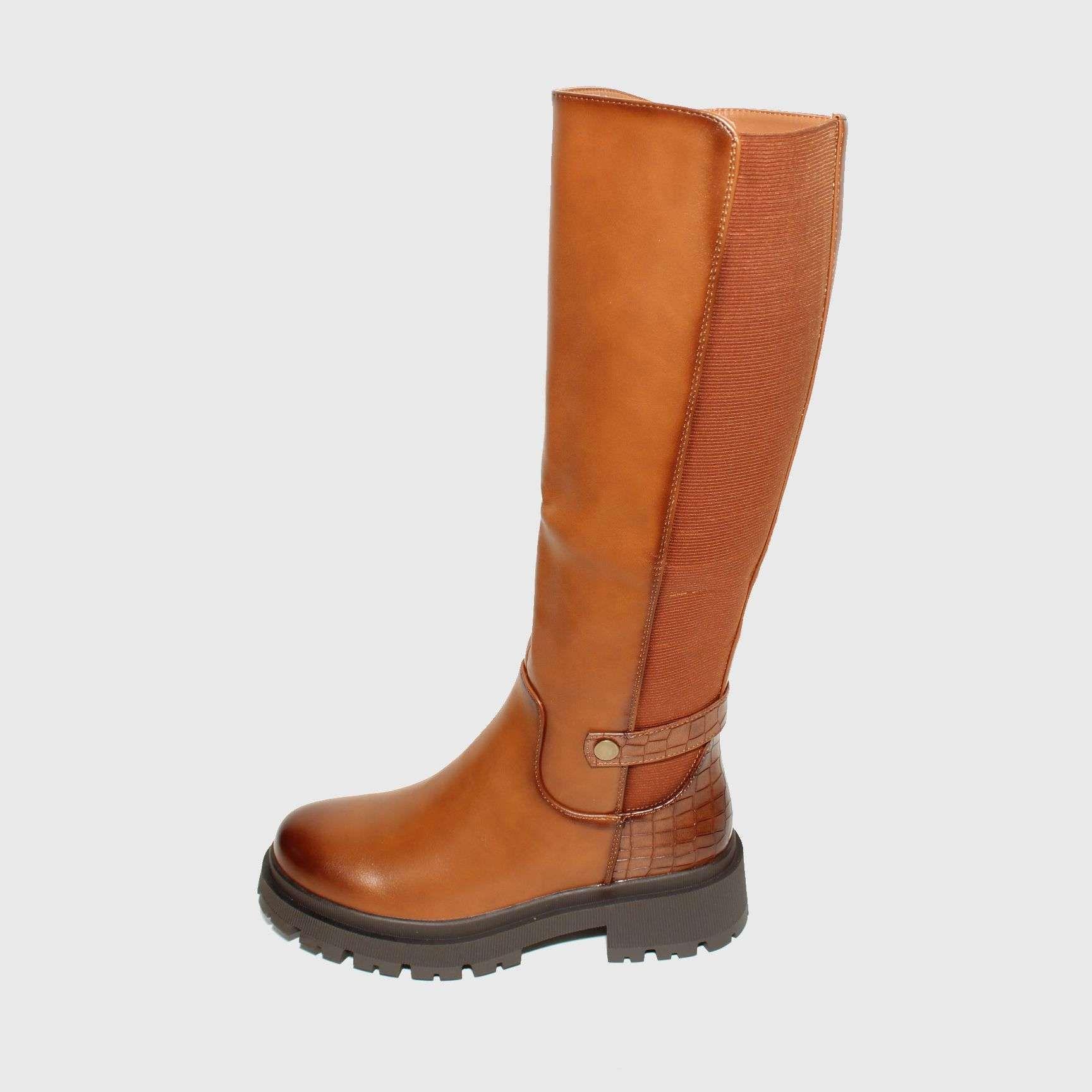 Bota Camel Vía Franca Mujer-1