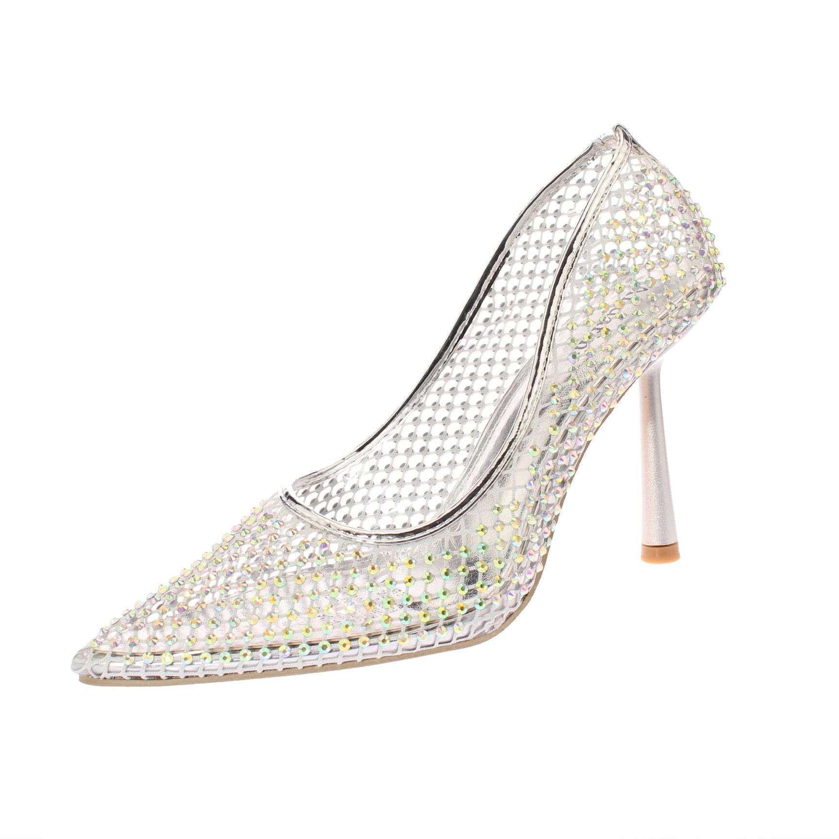 Zapato Fiesta Plateado Vía Franca Mujer Art: 5KV136SILVER-0