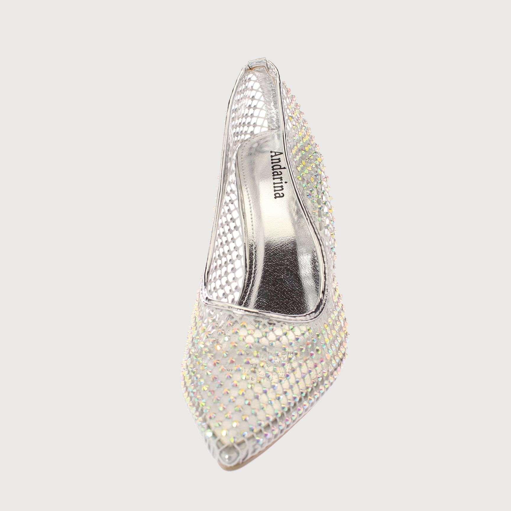 Zapato Fiesta Plateado Vía Franca Mujer Art: 5KV136SILVER-2
