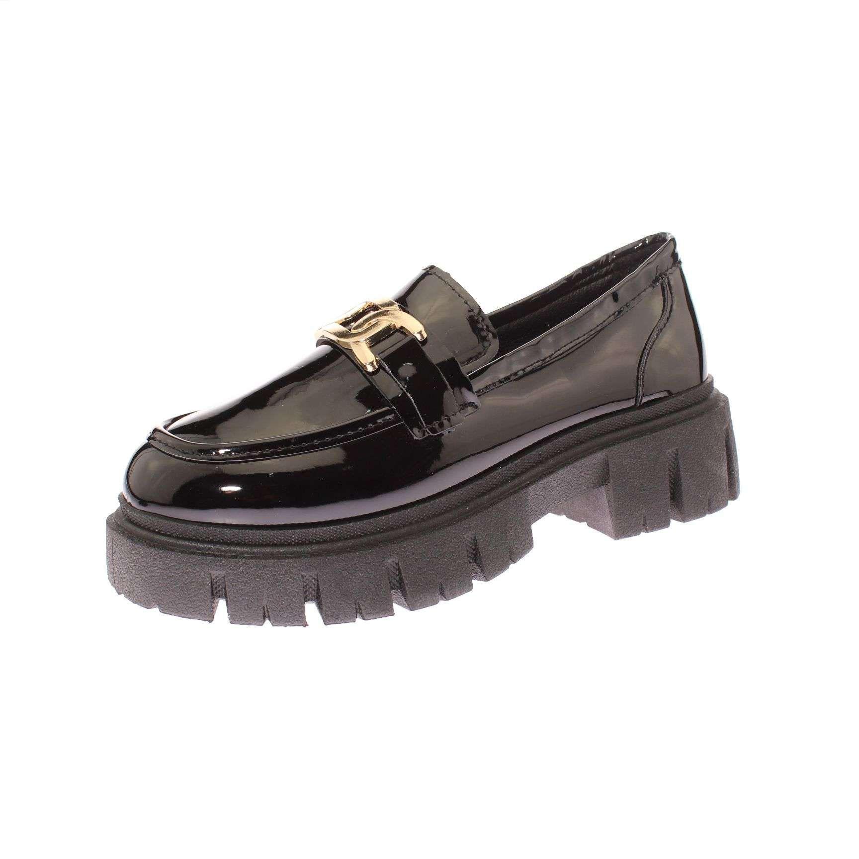 Mocasín Negro Vía Franca Mujer Art: 5S402B0773BLACK-0