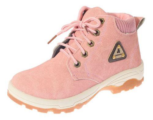 Botin Casual Para Niña Color Rosado-0