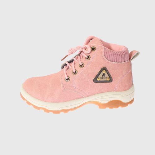 Botin Casual Para Niña Color Rosado-1