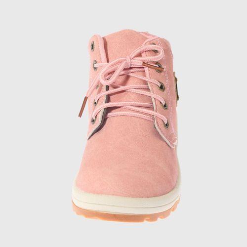 Botin Casual Para Niña Color Rosado-2