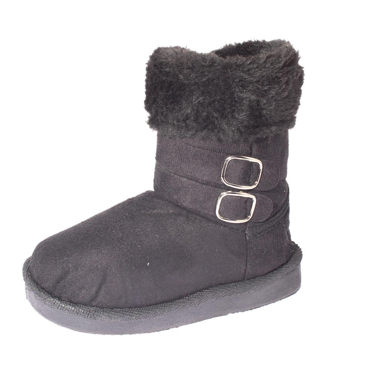 Bota descanso Negro Vía Franca Niña-0