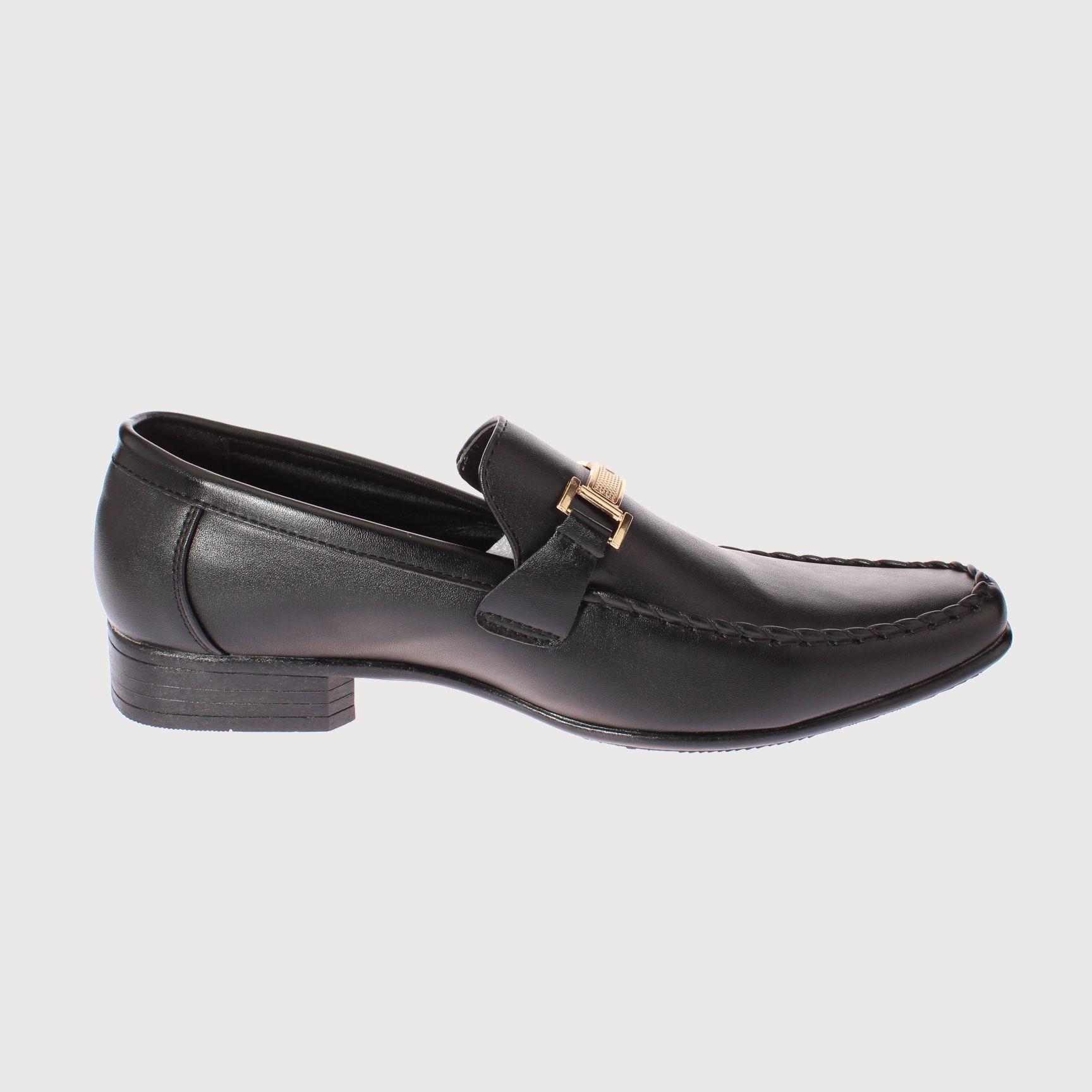 Zapato Negro Vía Franca Hombre-2
