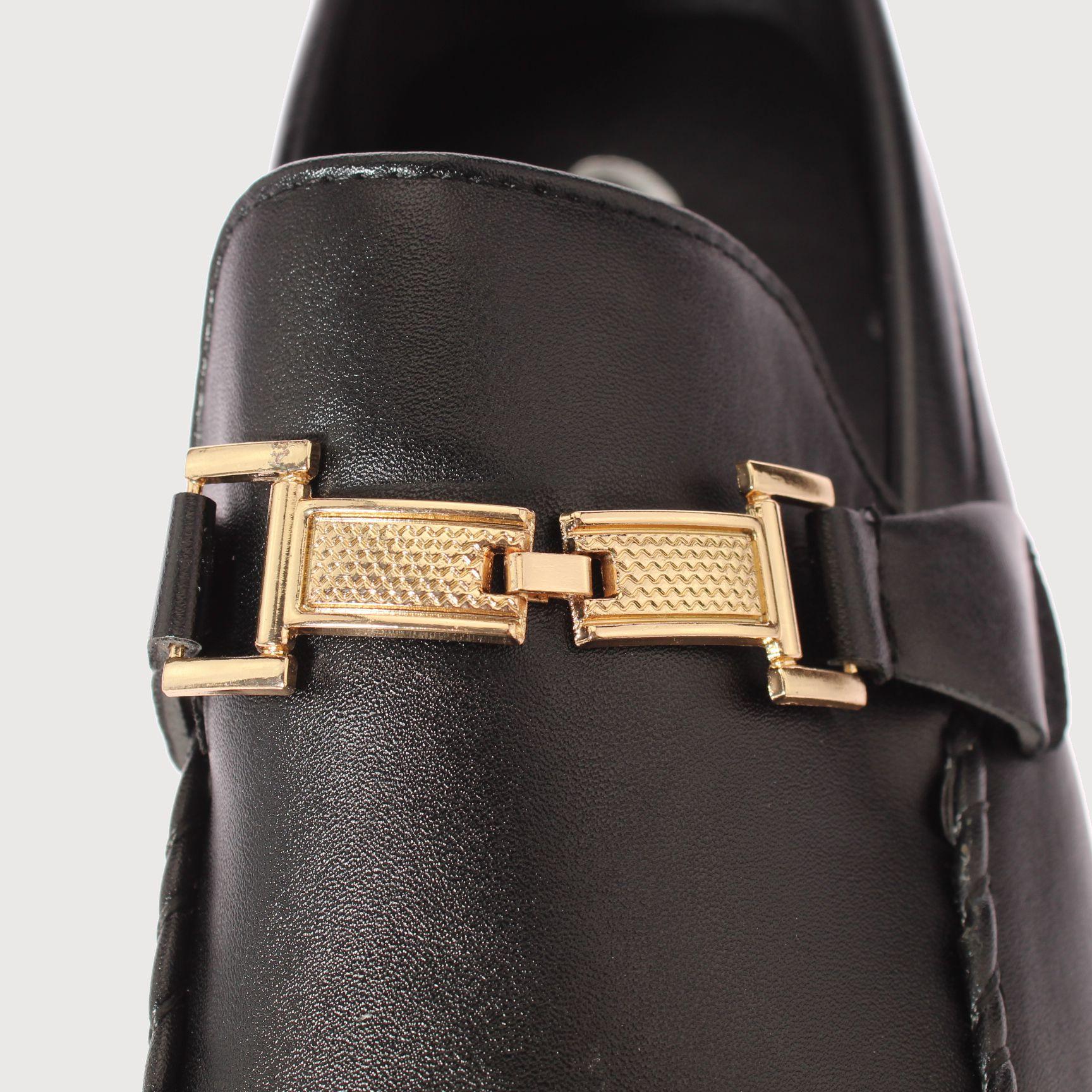 Zapato Negro Vía Franca Hombre-4