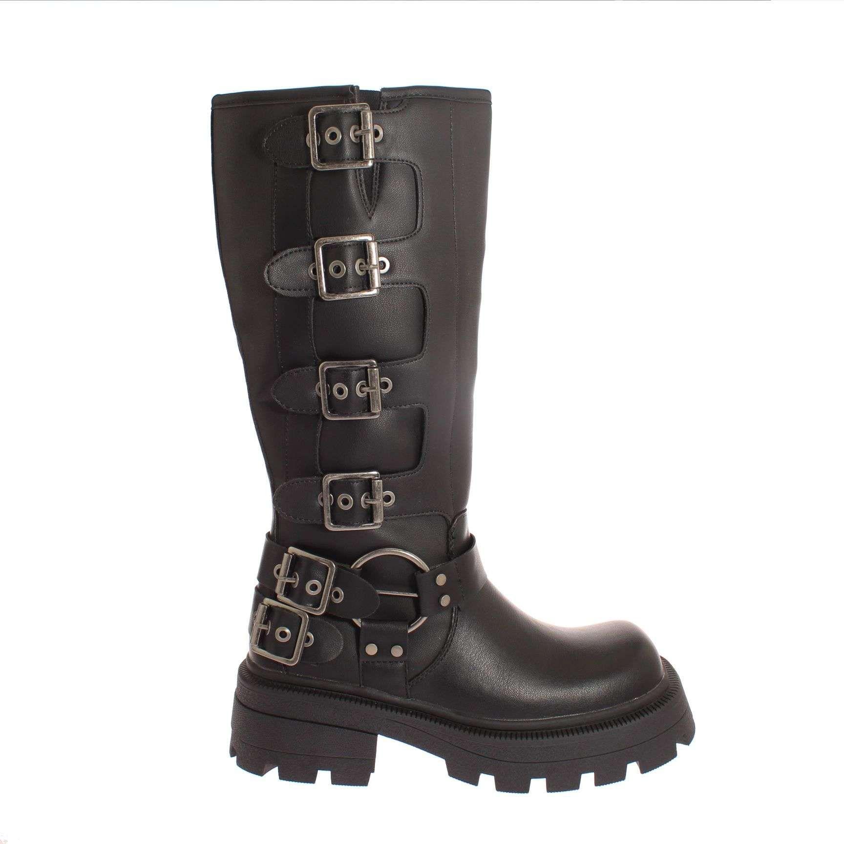 Bota Negro Vía Franca Mujer Art: 5PG242891BLACK-1