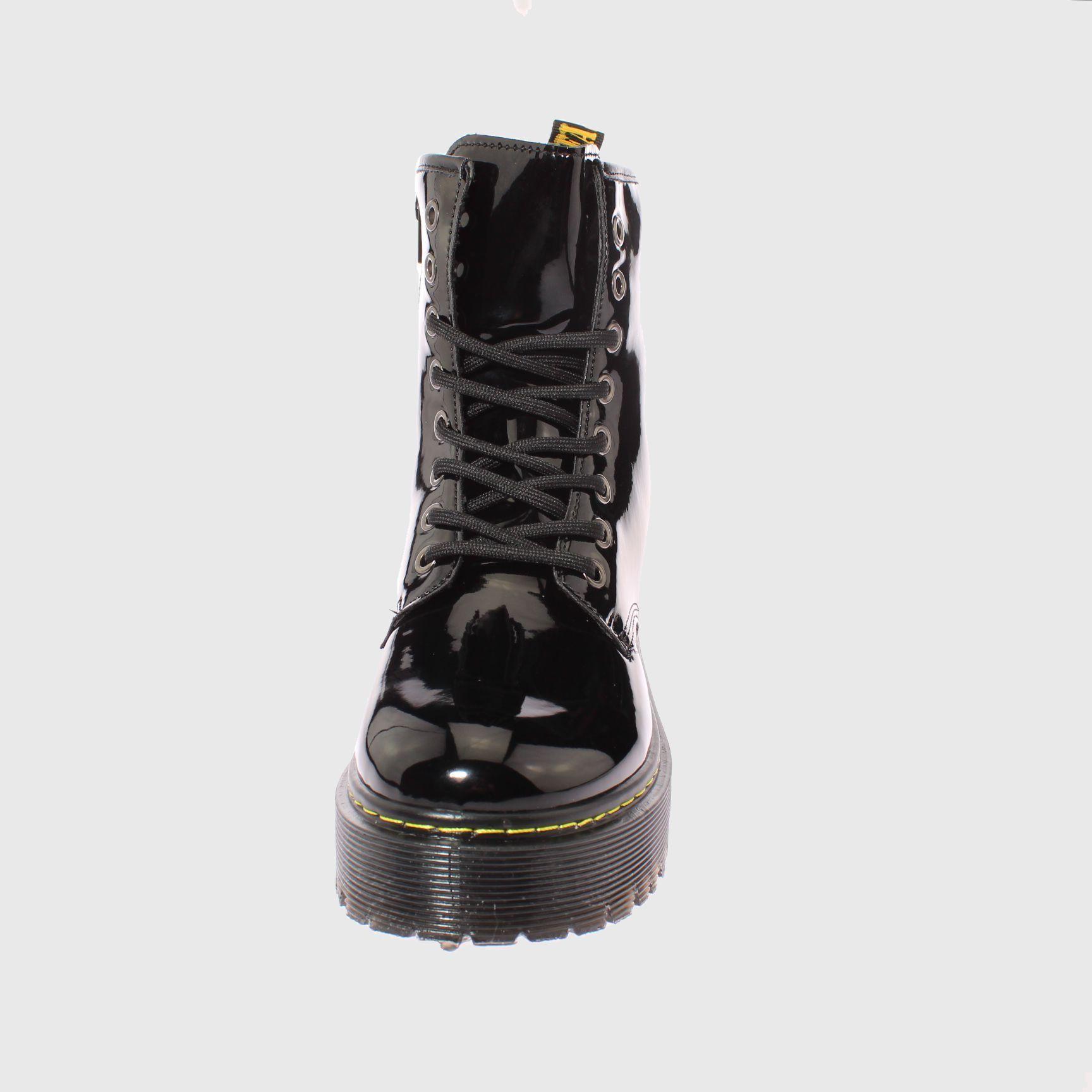 Botin Negro/Amarillo Vía Franca Mujer-2