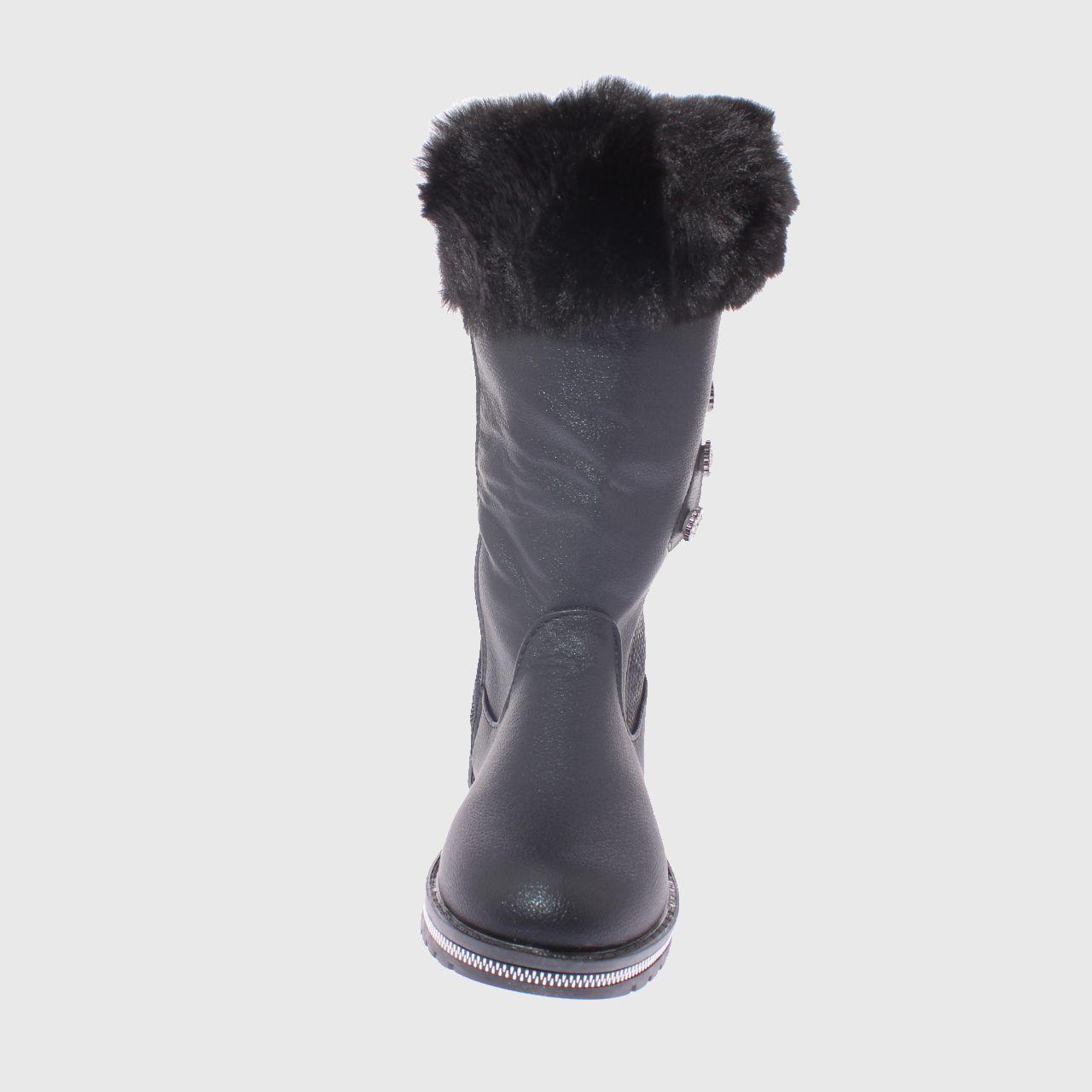 Bota Negro Vía Franca Niña-1